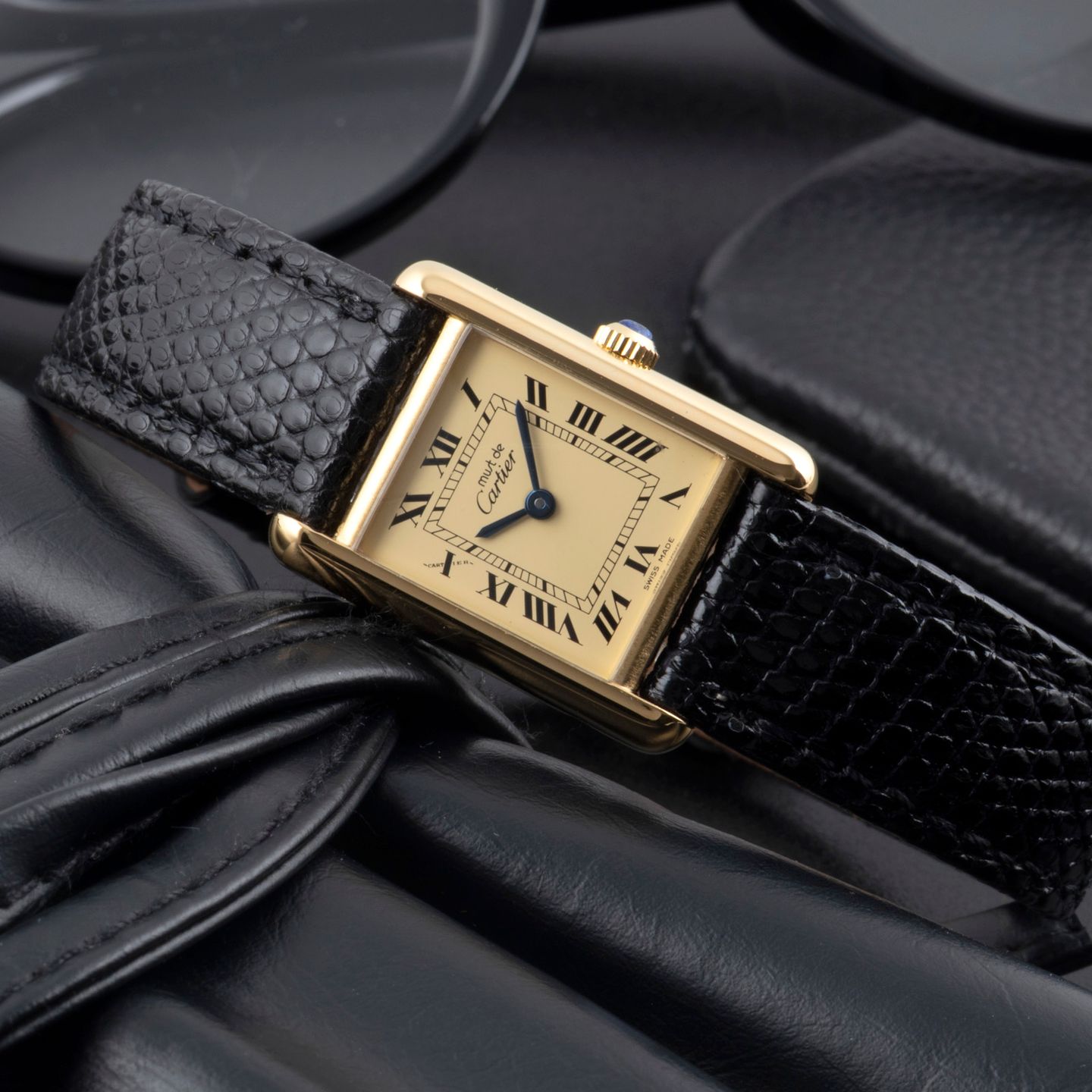 Cartier Tank Vermeil unknown - (2/8)
