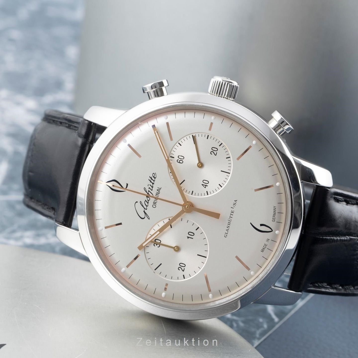 Glashütte Original Sixties Chronograph 1-39-34-03-22-04 - (2/8)