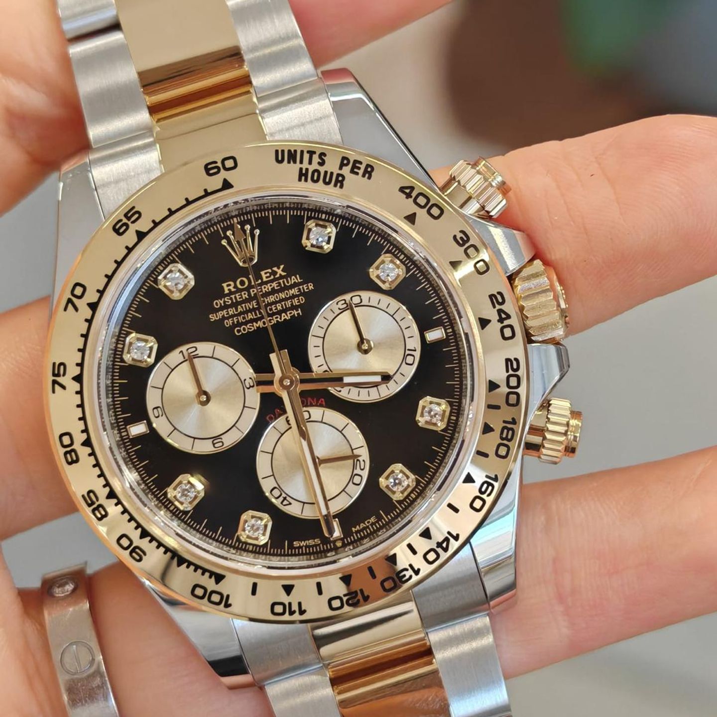 Rolex Daytona 126503 (2025) - Zwart wijzerplaat 40mm Goud/Staal (1/4)