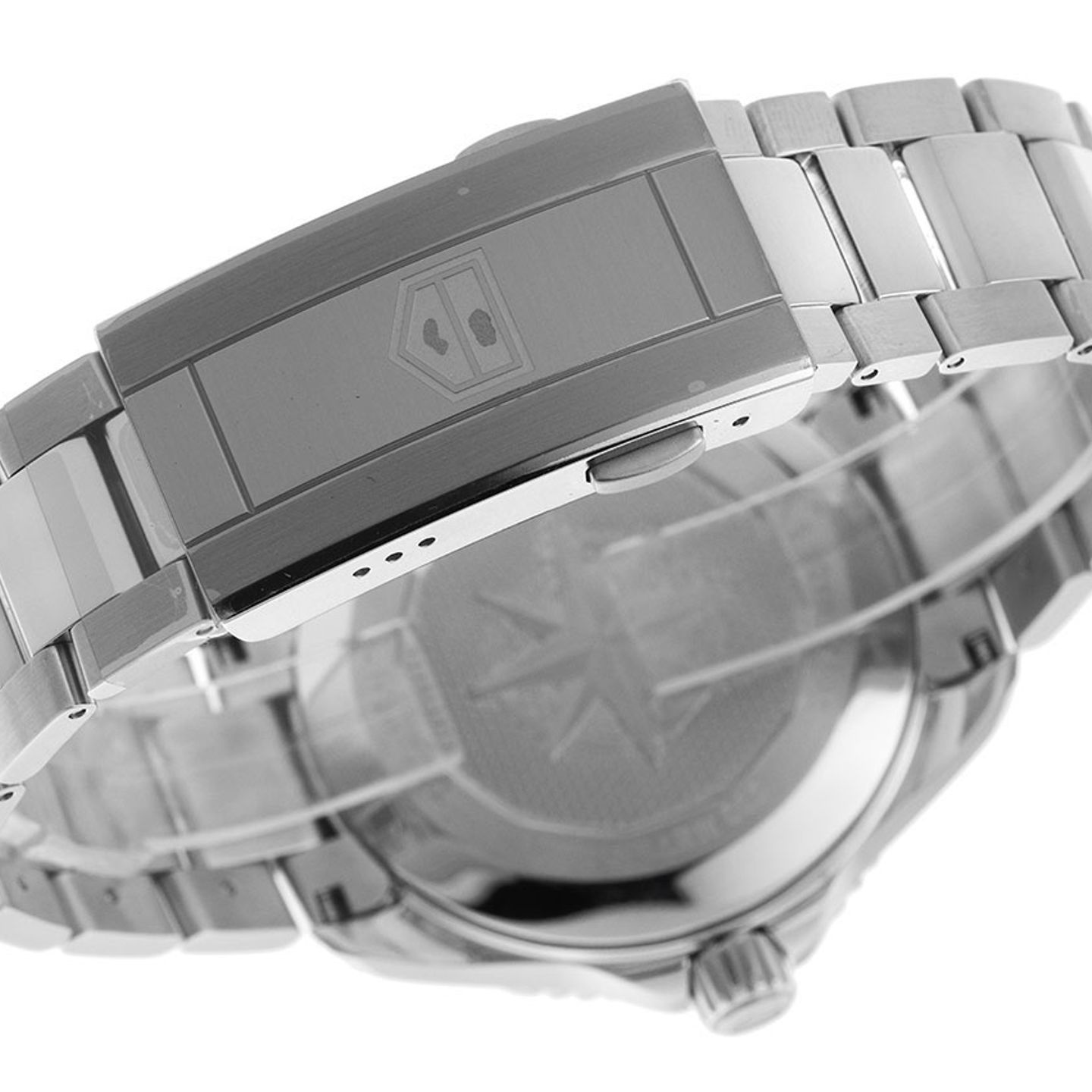 TAG Heuer Aquaracer WBP2115.BA0627 (2025) - Green dial 40 mm Steel case (7/7)