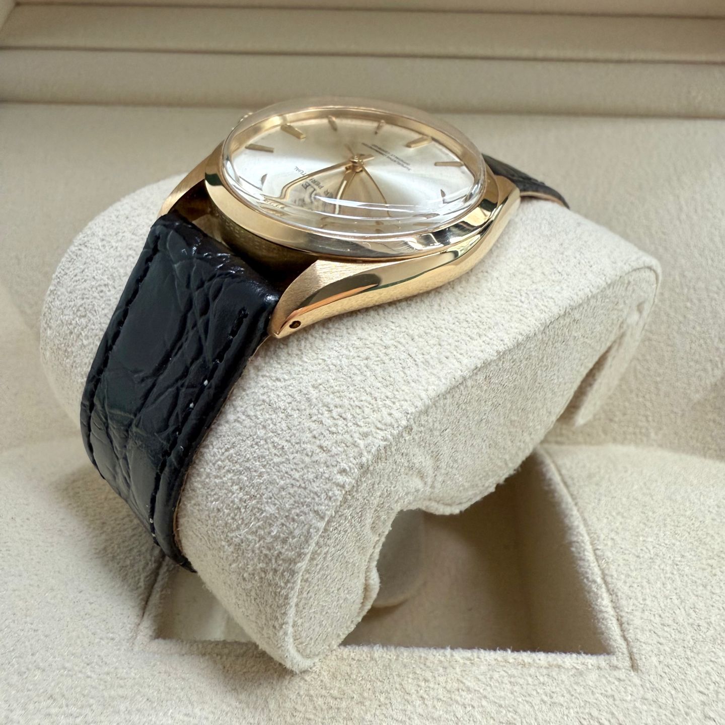 Rolex Oyster Perpetual 1002 (1966) - Silver dial 34 mm Yellow Gold case (11/14)