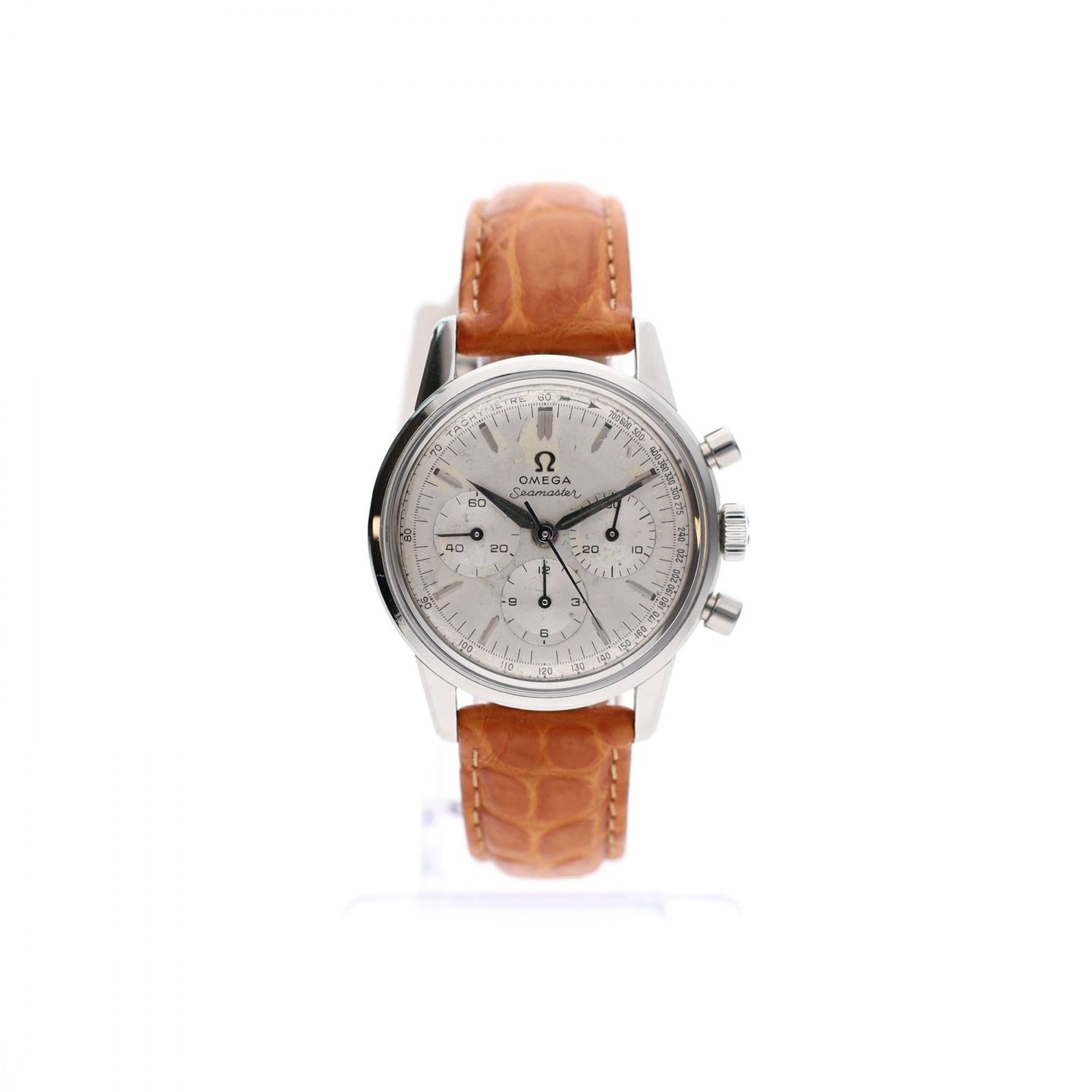 Omega Seamaster 105.001-62 (1962) - Wit wijzerplaat 36mm Staal (1/8)