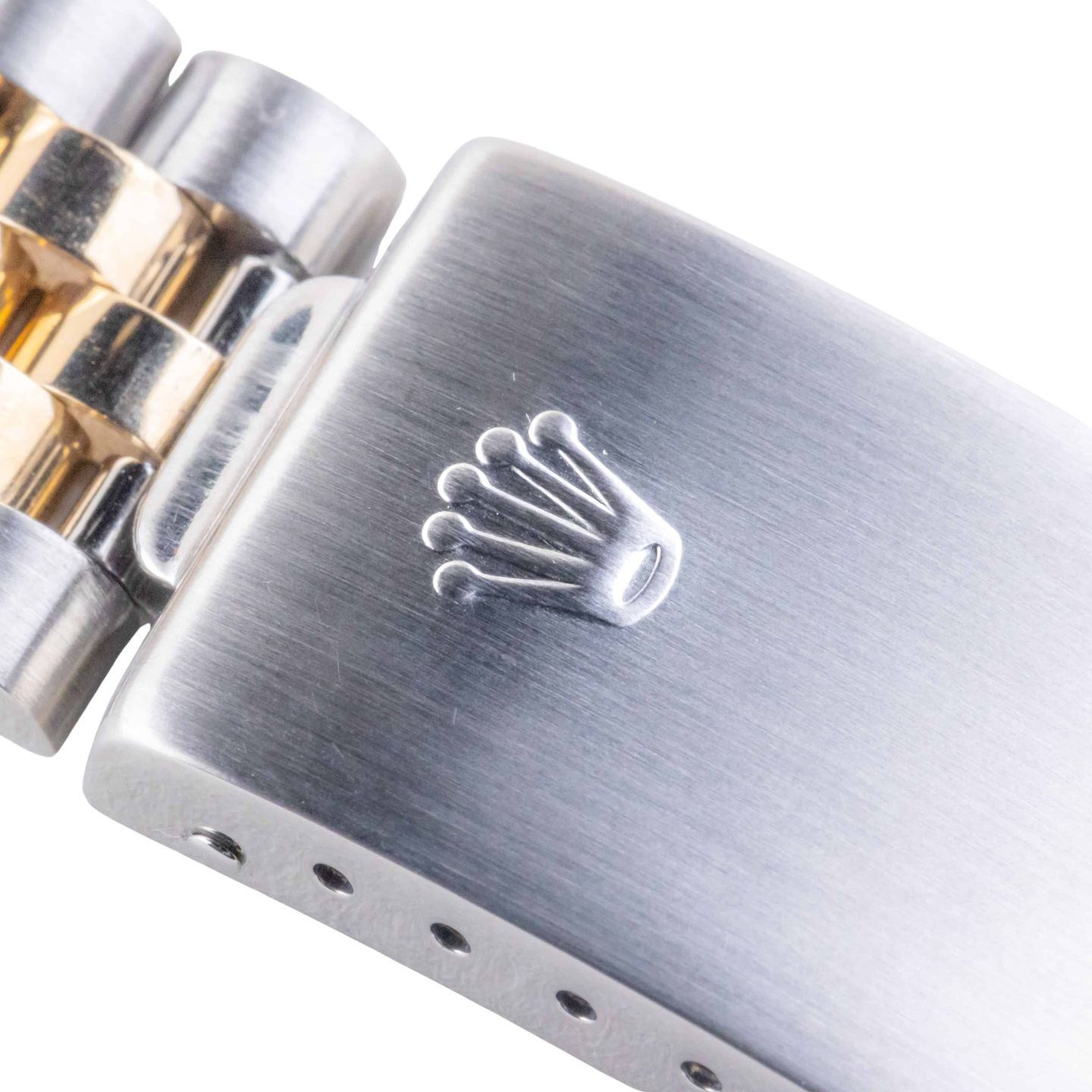 Rolex Datejust 36 16233 (1993) - Champagne dial 36 mm Gold/Steel case (7/8)