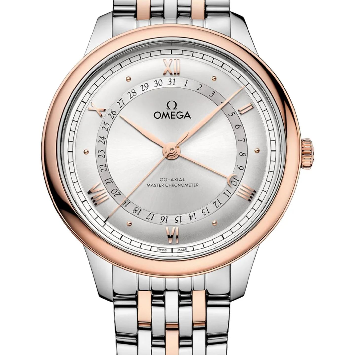 Omega De Ville Prestige 434.20.42.22.02.001 (2026) - Zilver wijzerplaat 42mm Goud/Staal (1/1)