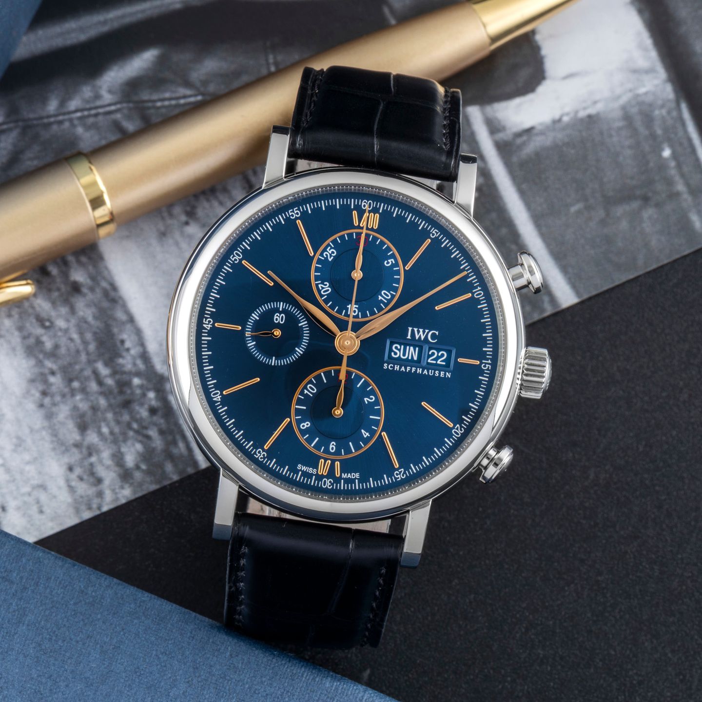 IWC Portofino Chronograph IW391036 - (1/8)