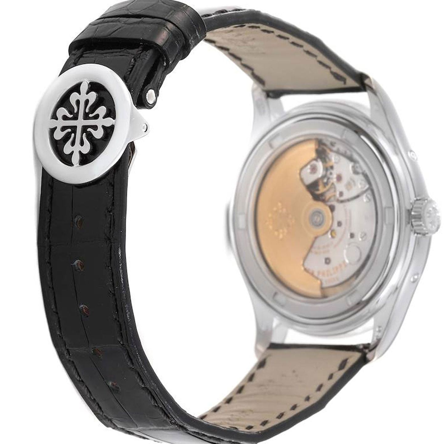 Patek Philippe Annual Calendar 5146G-001 (2011) - Beige wijzerplaat 39mm Witgoud (3/4)