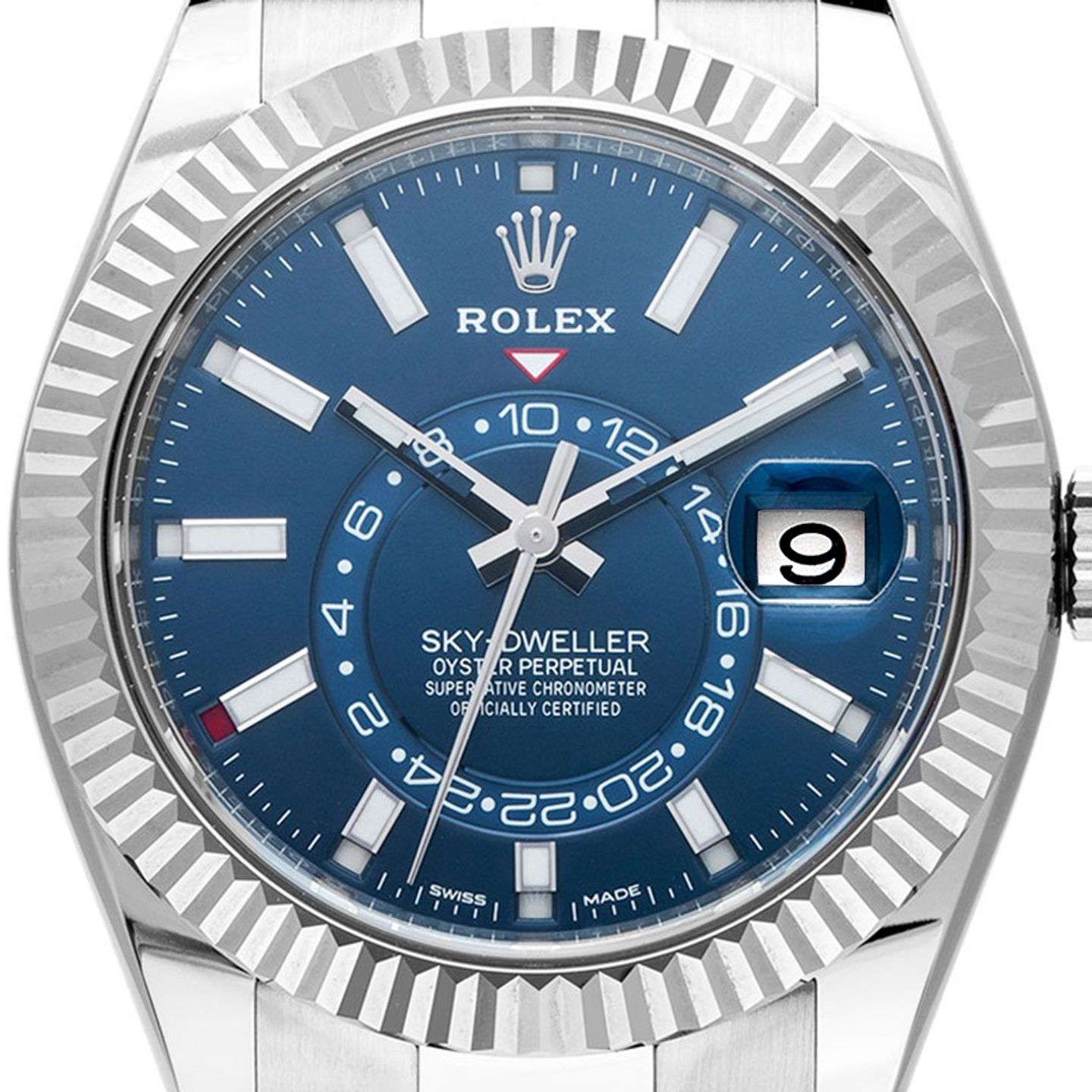 Rolex Sky-Dweller 326934 (2021) - Blue dial 42 mm Steel case (1/7)