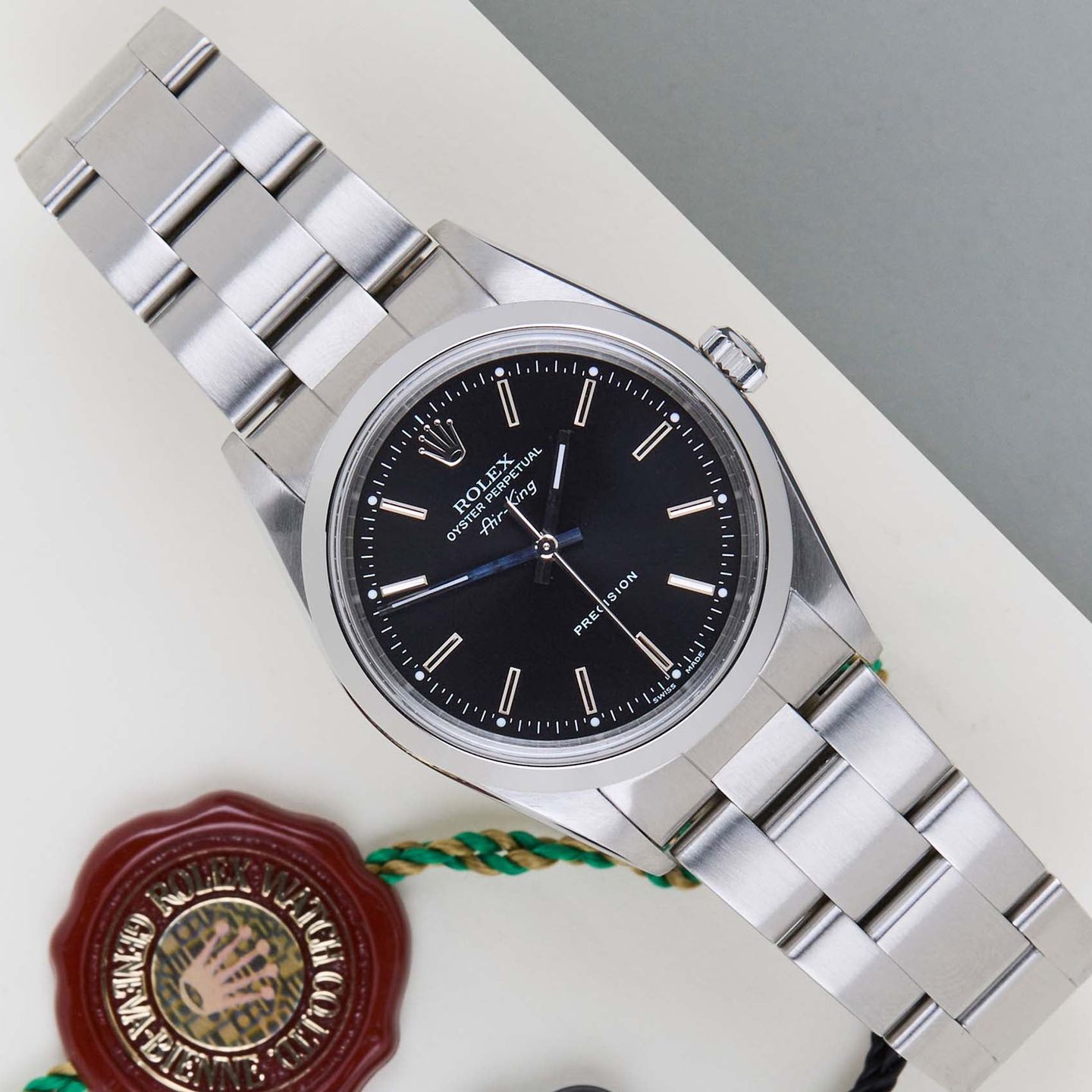 Rolex Air-King 14000 (2000) - 34mm Staal (1/8)