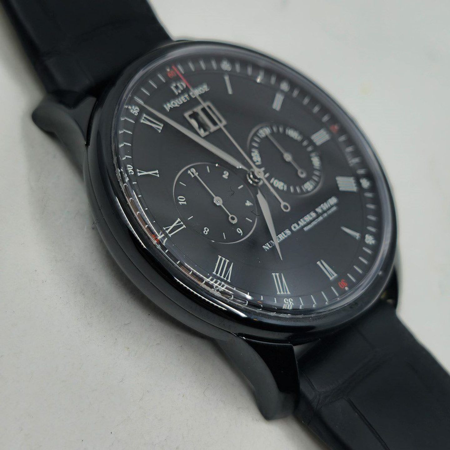 Jaquet-Droz Astrale J024038201 (2025) - Black dial 43 mm Steel case (4/8)