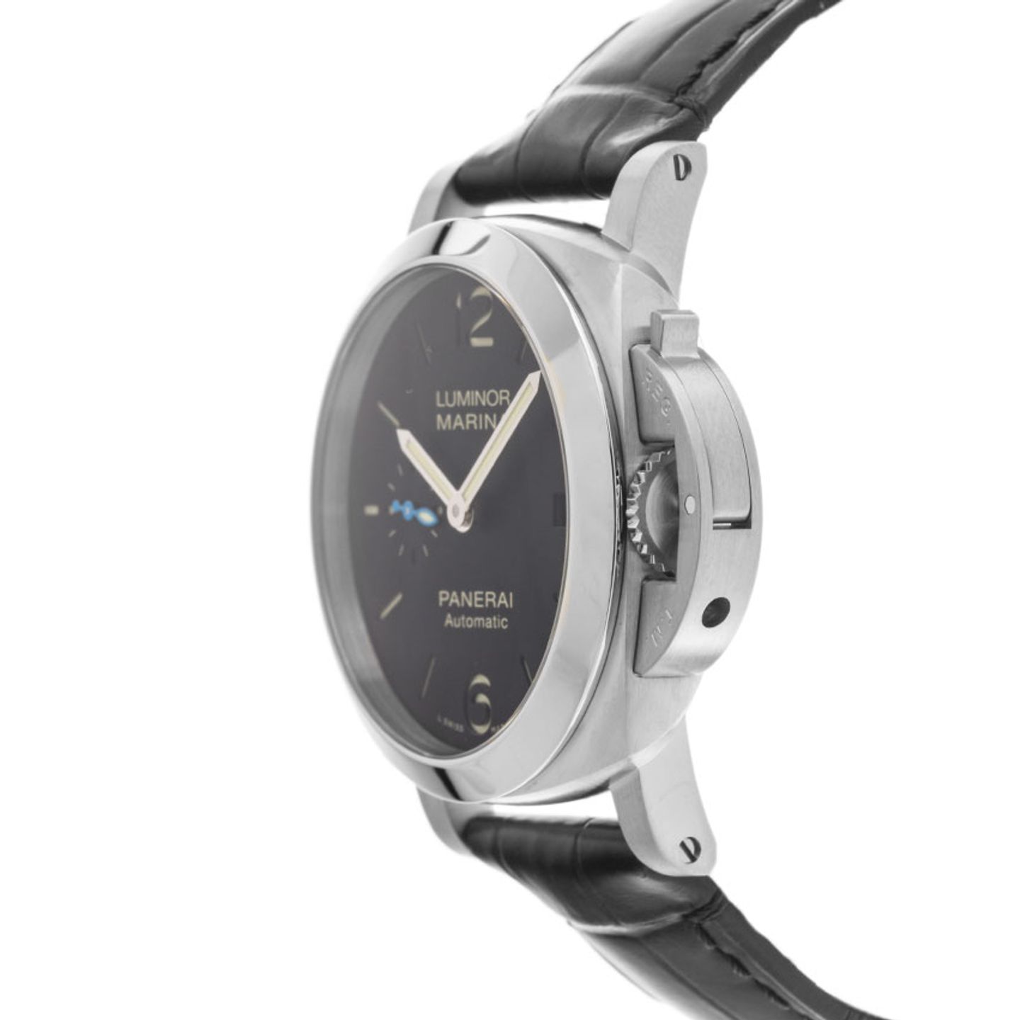 Panerai Luminor 1950 PAM01372 (2025) - Zwart wijzerplaat 40mm Staal (4/7)