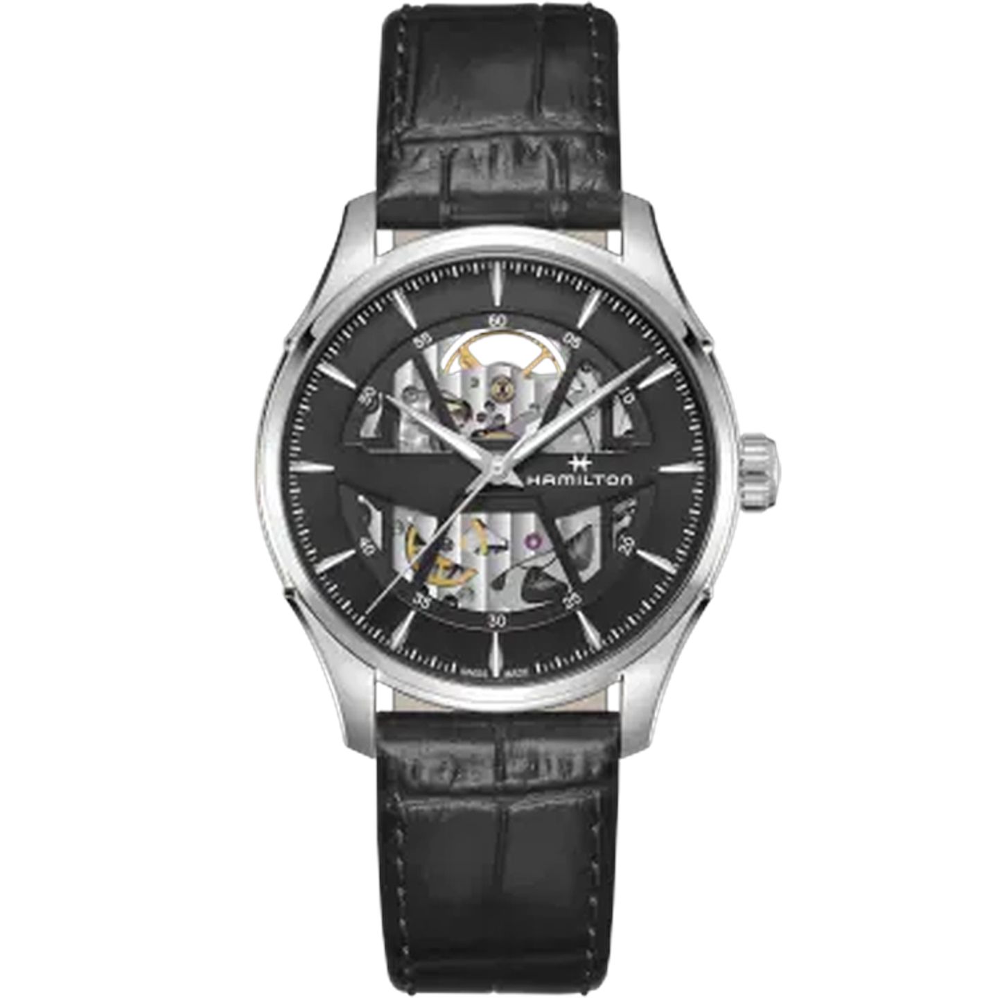 Hamilton Jazzmaster H42535780 (2025) - Zwart wijzerplaat 40mm Staal (1/1)