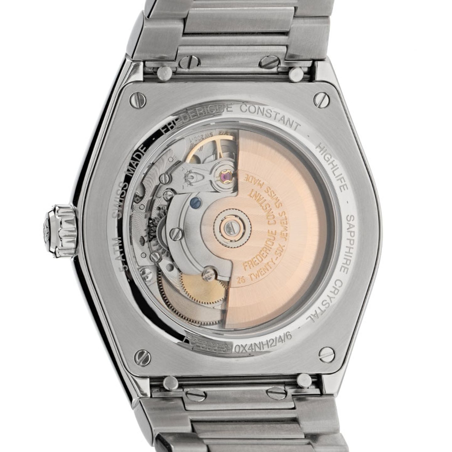 Frederique Constant Unknown FC-303DGR4NH6B (Unknown (random serial)) - Green dial 41 mm Steel case (5/7)