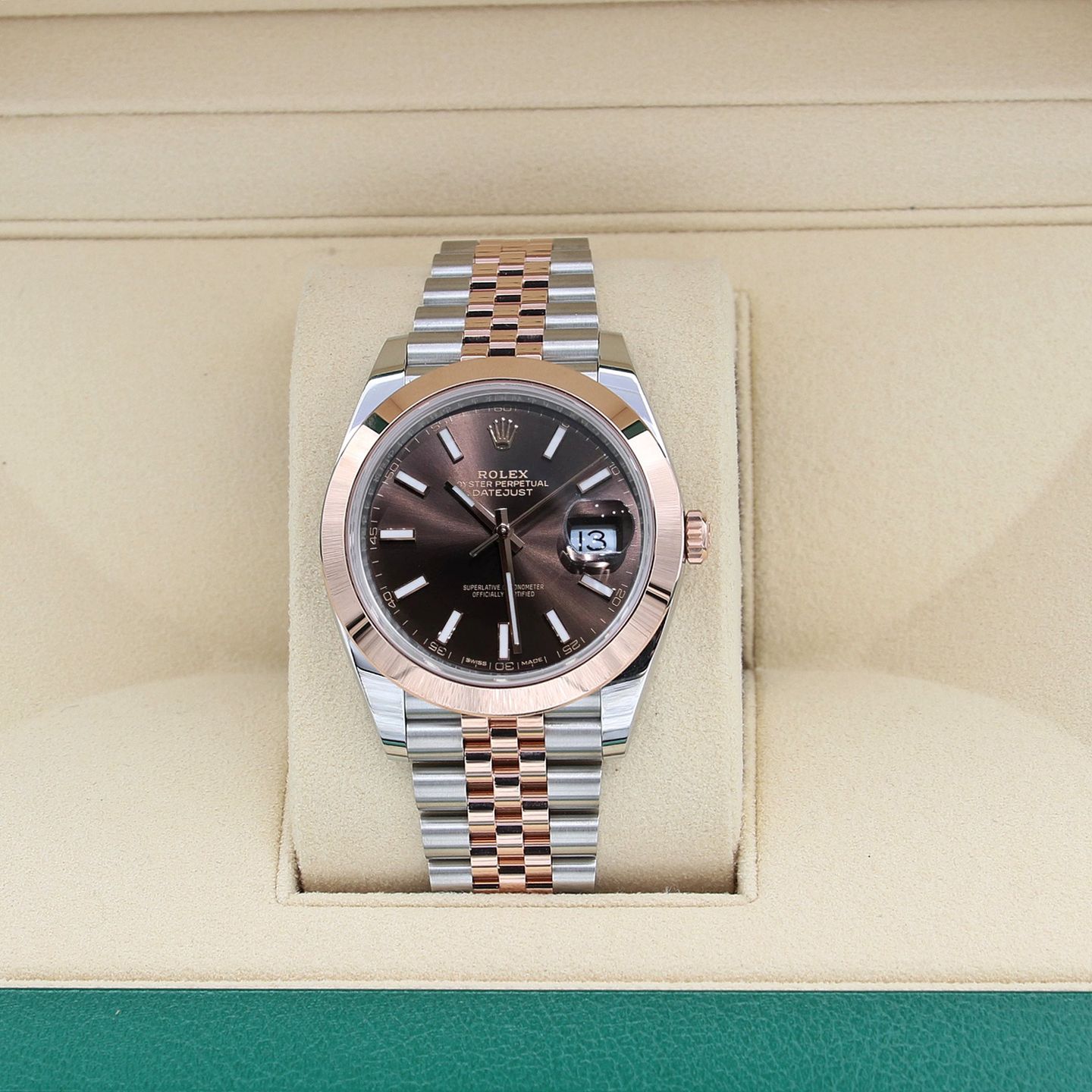 Rolex Datejust 41 126301 (2022) - 41mm Goud/Staal (1/7)