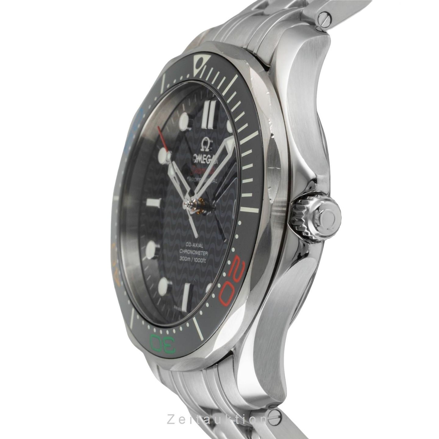 Omega Seamaster Diver 300 M 522.30.41.20.01.001 (Unknown (random serial)) - Black dial 41 mm Steel case (5/8)