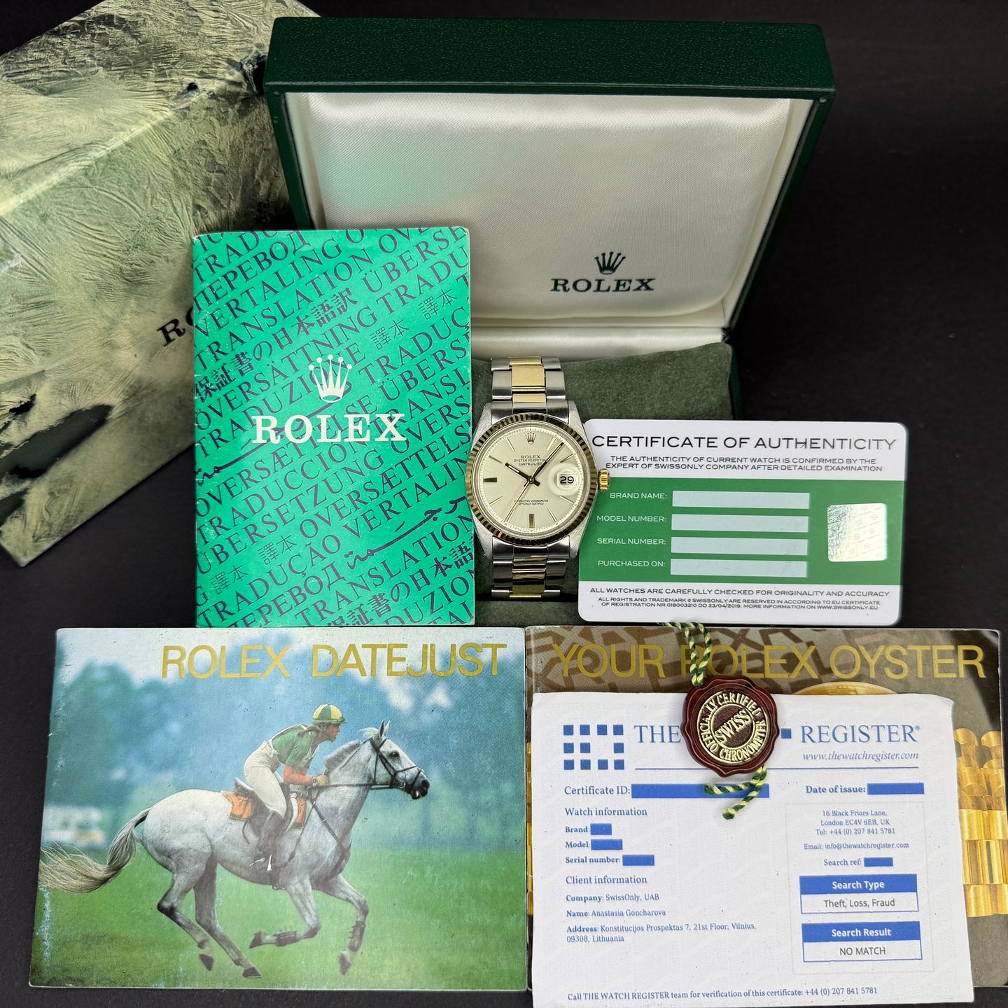 Rolex Datejust 1601 - (3/8)