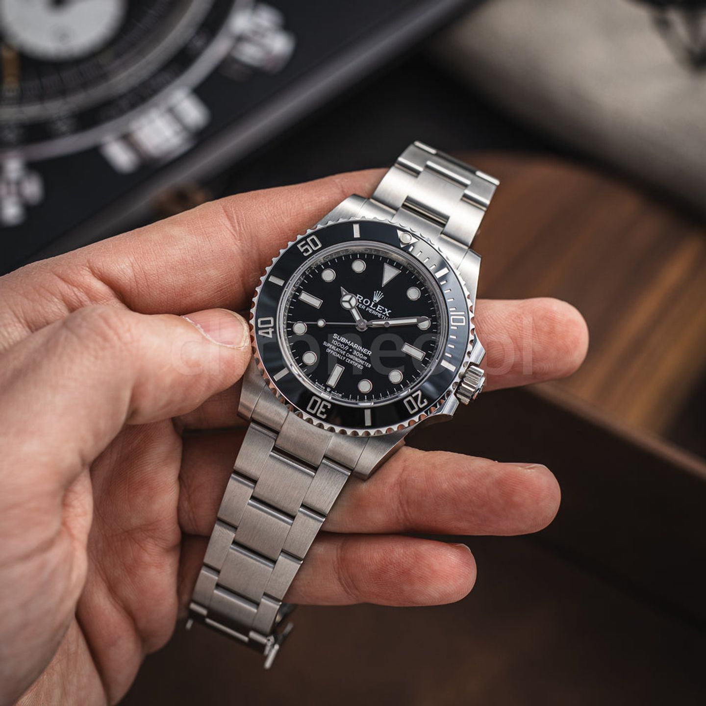 Rolex Submariner No Date 124060 (2023) - Black dial 41 mm Steel case (2/8)