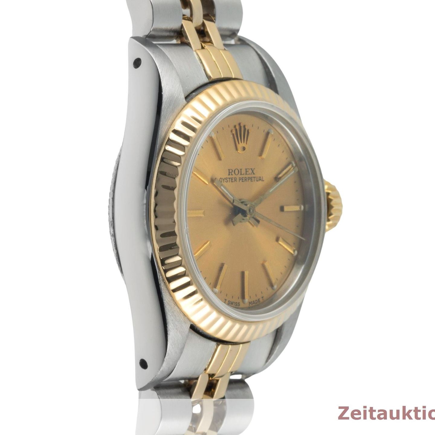 Rolex Oyster Perpetual 67193 (1987) - 26 mm Gold/Steel case (7/8)