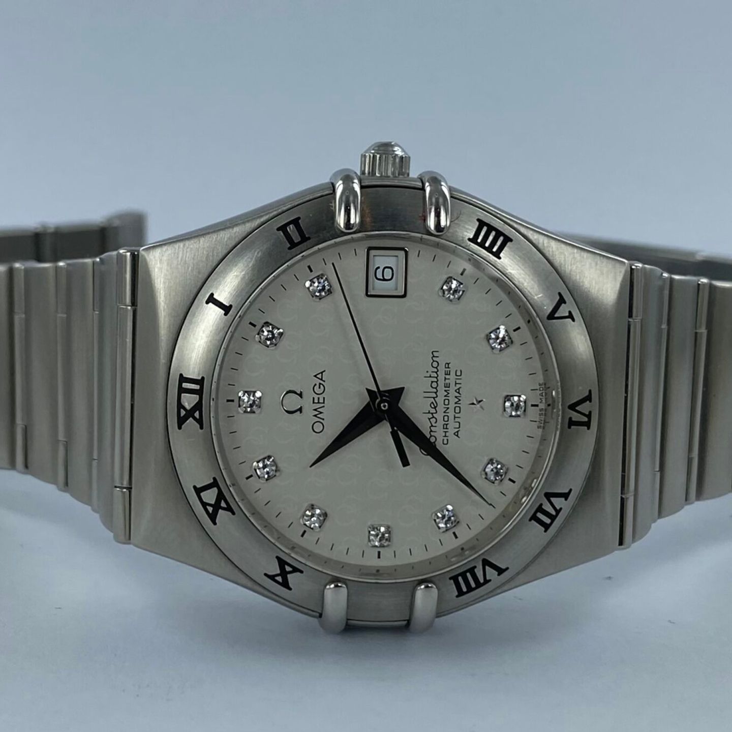 Omega Constellation 1504.35.00 (Unknown (random serial)) - Silver dial 36 mm Steel case (1/8)