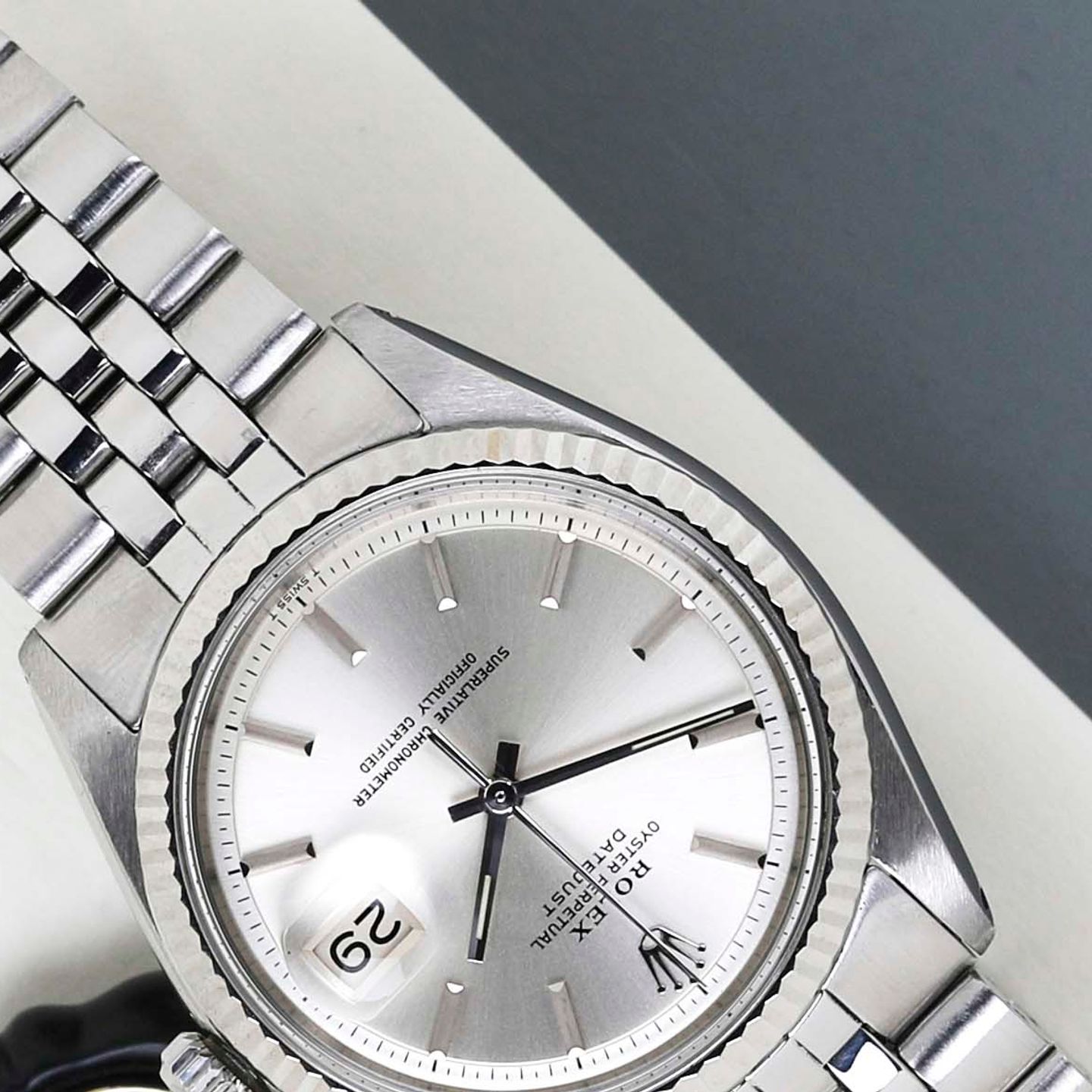 Rolex Datejust 1601 (1972) - 36 mm Steel case (4/8)