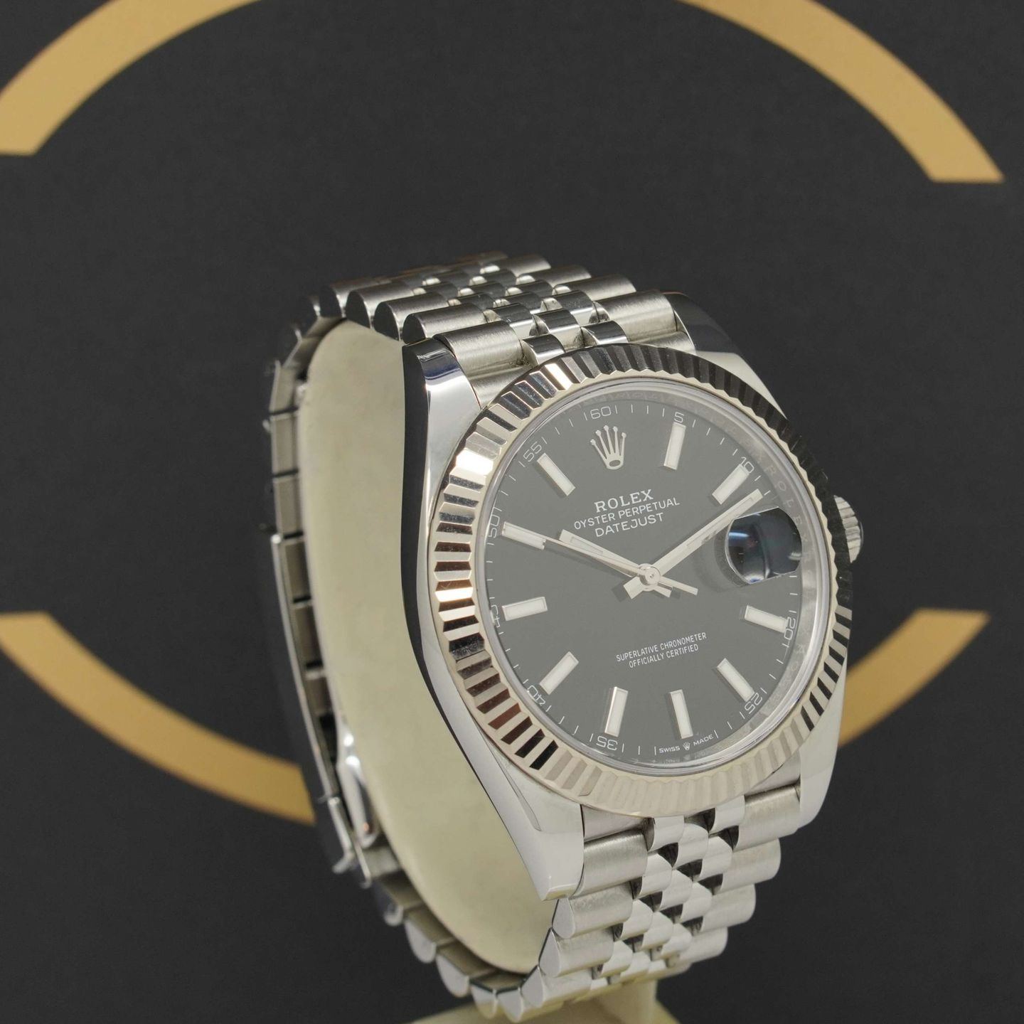 Rolex Datejust 41 126334 (2021) - Zwart wijzerplaat 41mm Staal (3/7)