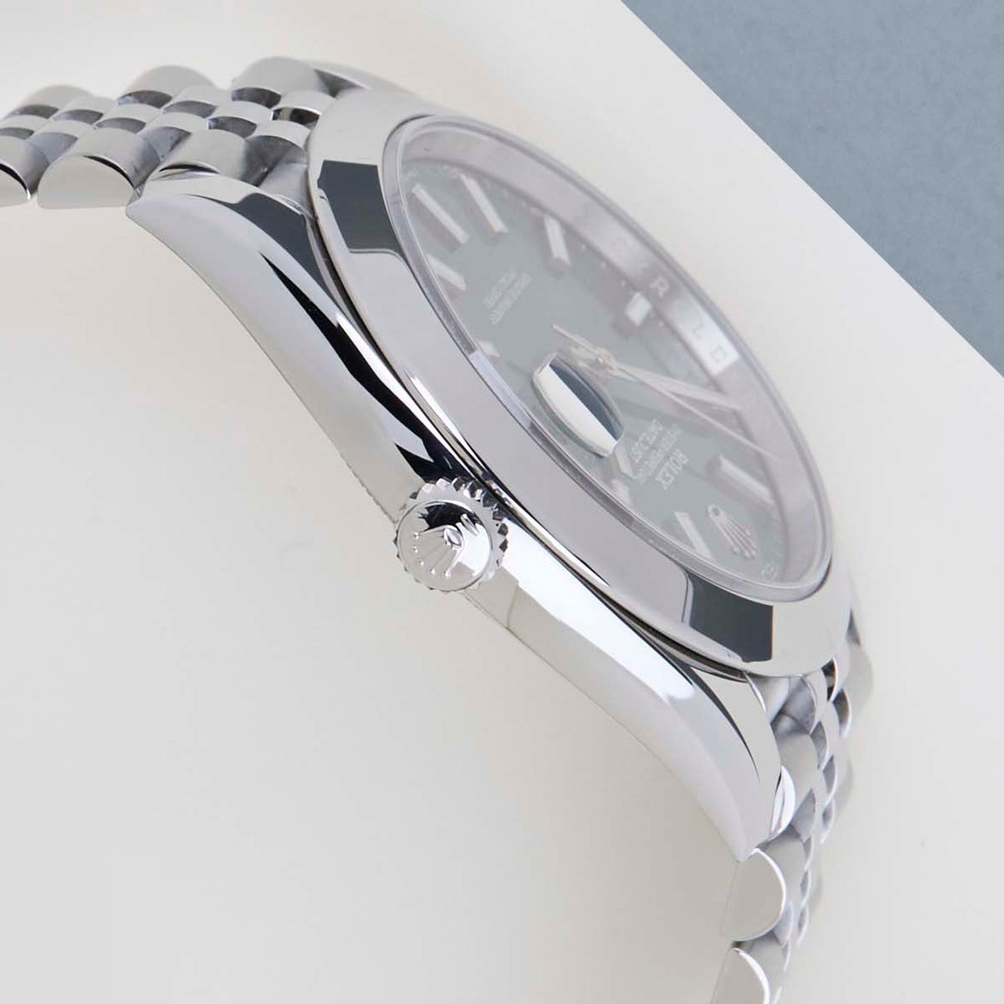 Rolex Datejust 41 126300 (2024) - Green dial 41 mm Steel case (8/8)