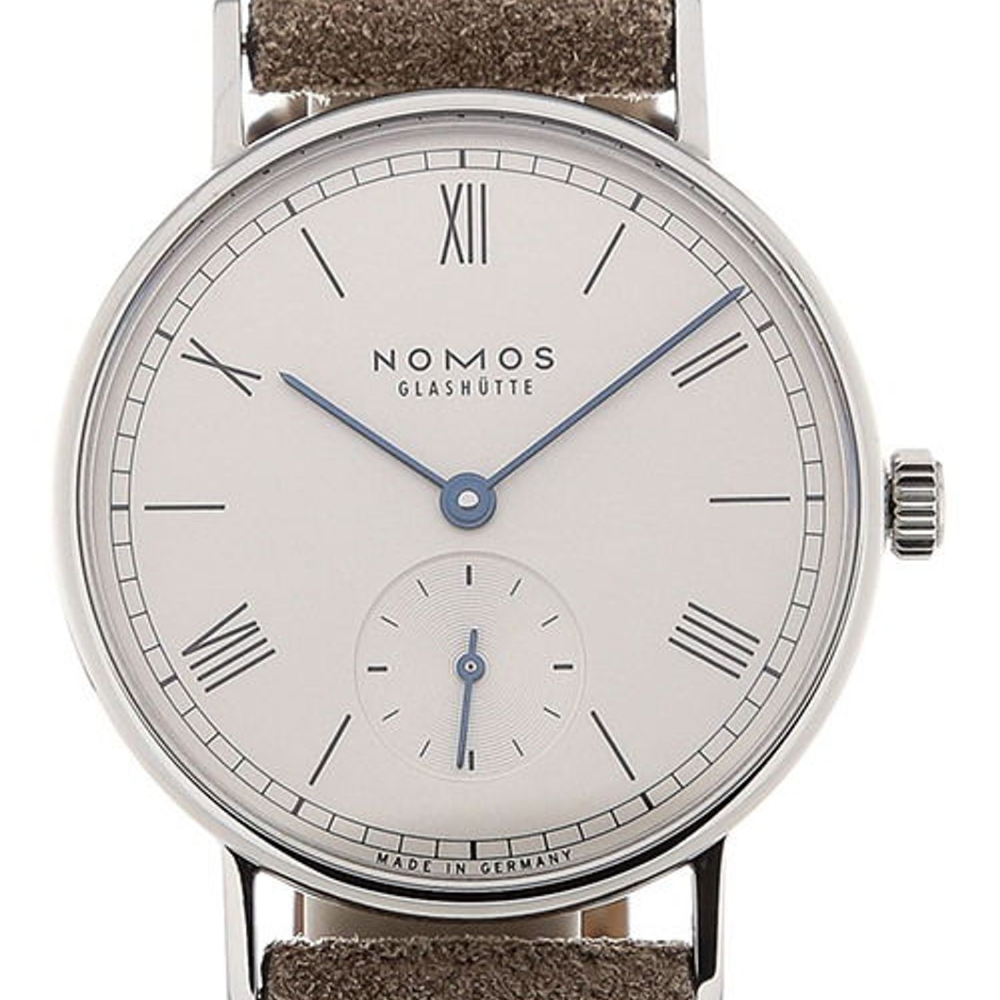 NOMOS Ludwig 33 244 (2024) - Wit wijzerplaat 33mm Staal (1/4)