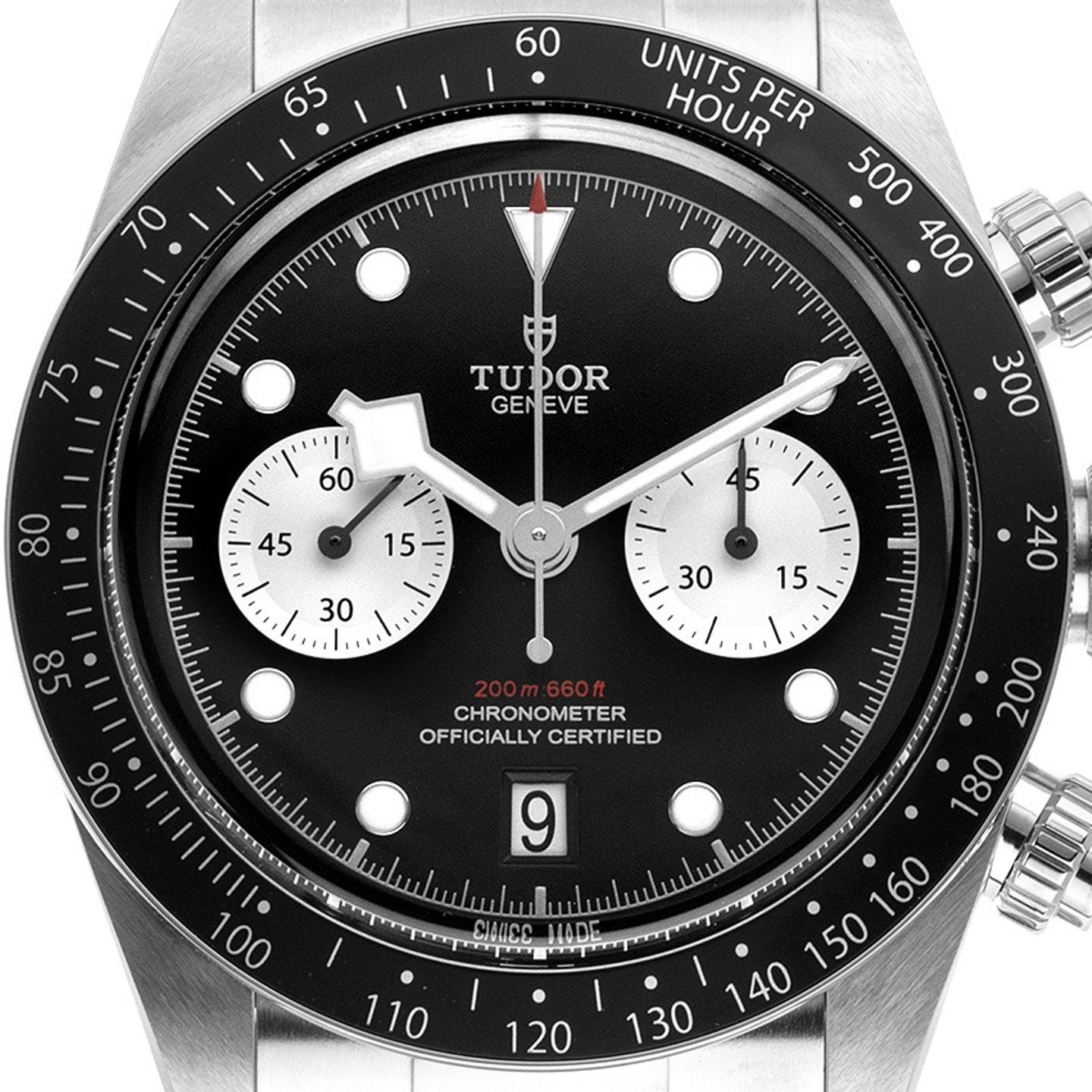 Tudor Black Bay Chrono 79360N (2025) - Black dial 41 mm Steel case (1/7)