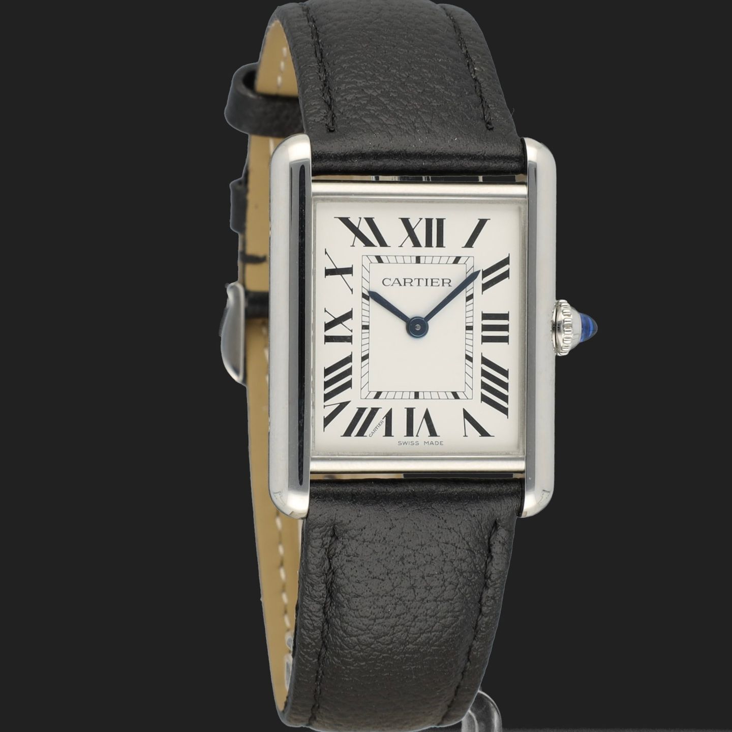 Cartier Tank WSTA0062 (2022) - Silver dial 34 mm Steel case (4/8)