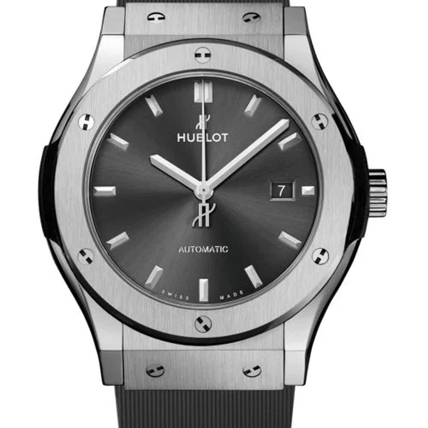 Hublot Classic Fusion Racing Grey 542.NX.7071.RX (2026) - Grijs wijzerplaat 42mm Titanium (1/1)
