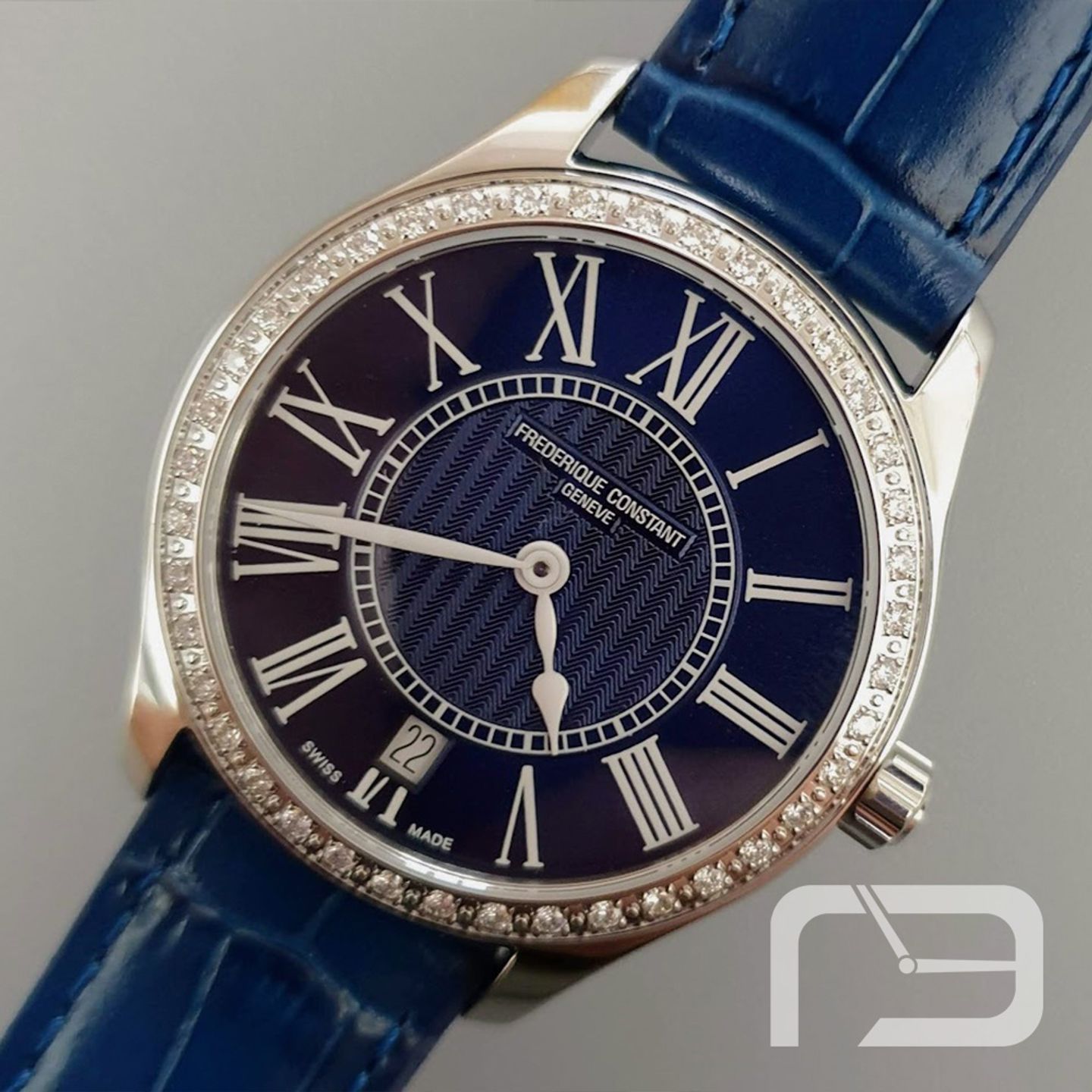 Frederique Constant Classics FC-220MN3BD6 (2024) - Blue dial 36 mm Steel case (1/8)