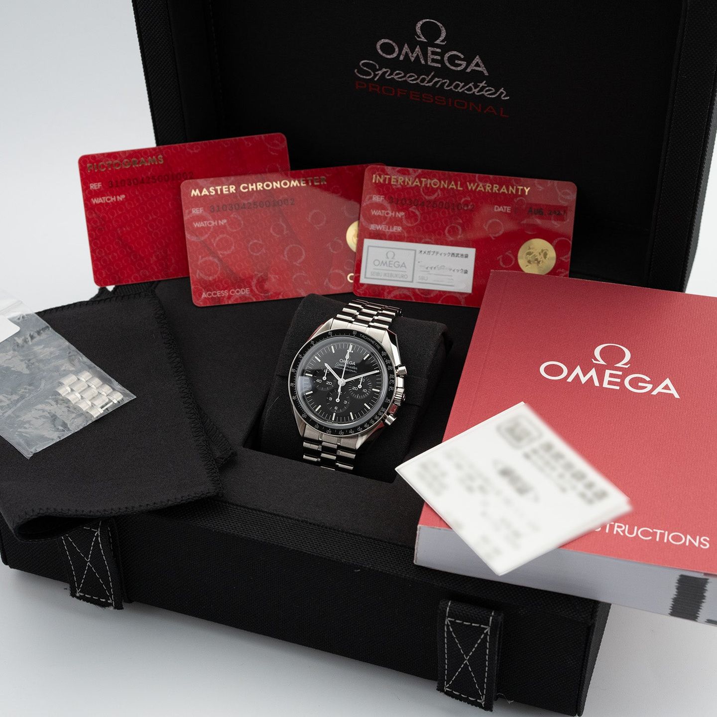 Omega Speedmaster Professional Moonwatch 310.30.42.50.01.002 (2021) - Zwart wijzerplaat 42mm Staal (6/6)