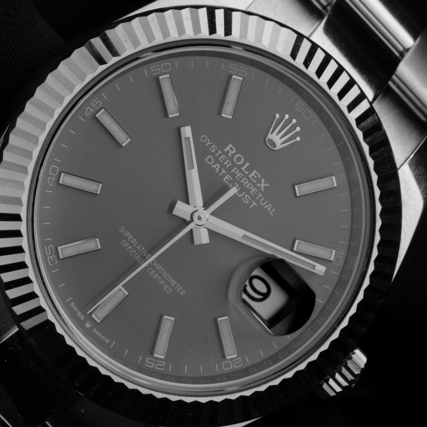 Rolex Datejust 41 126334 (2019) - Grijs wijzerplaat 41mm Staal (3/7)