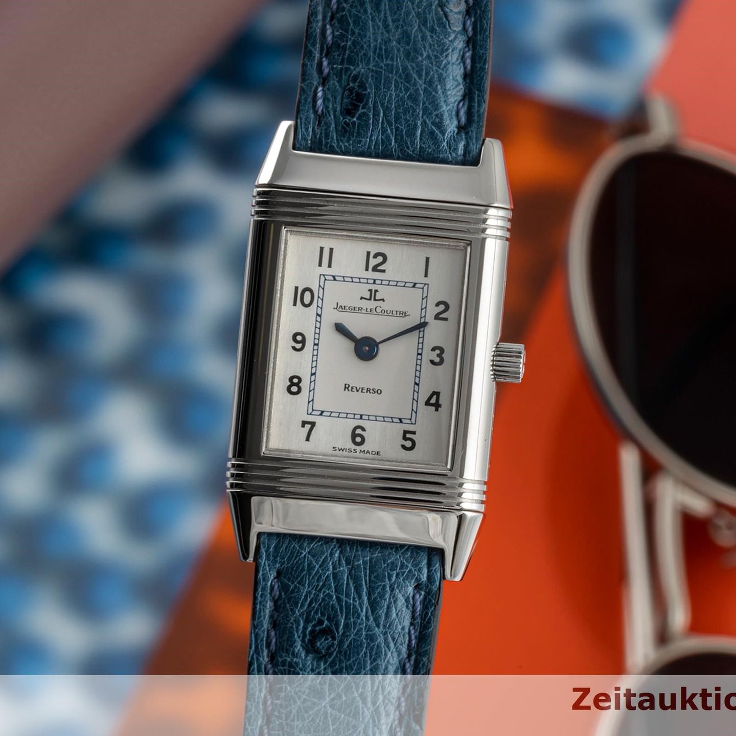 Jaeger-LeCoultre Reverso Lady 260.8.86 (2000) - Wit wijzerplaat 20mm Staal (3/8)