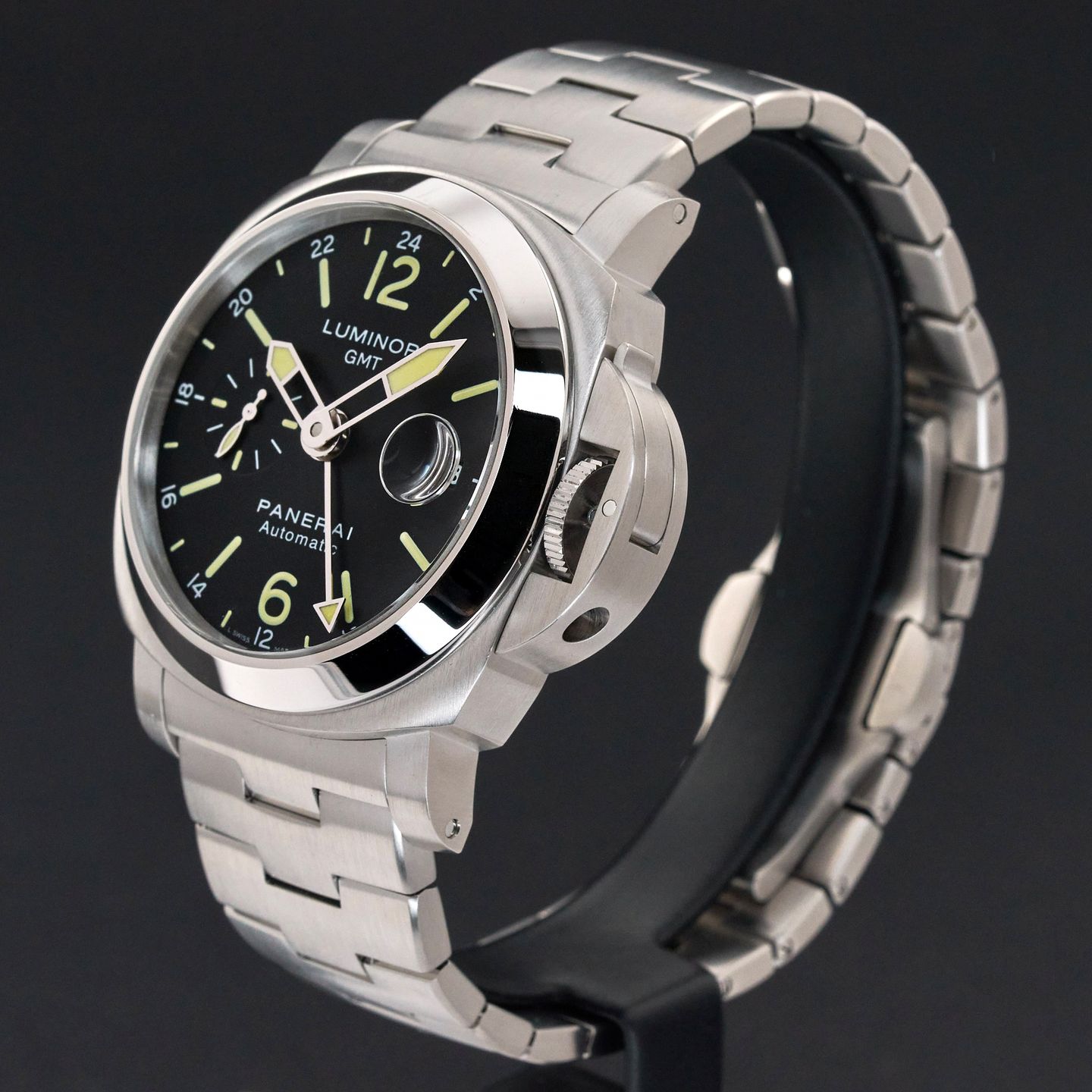 Panerai Luminor PAM00297 (2016) - Black dial 44 mm Steel case (4/8)