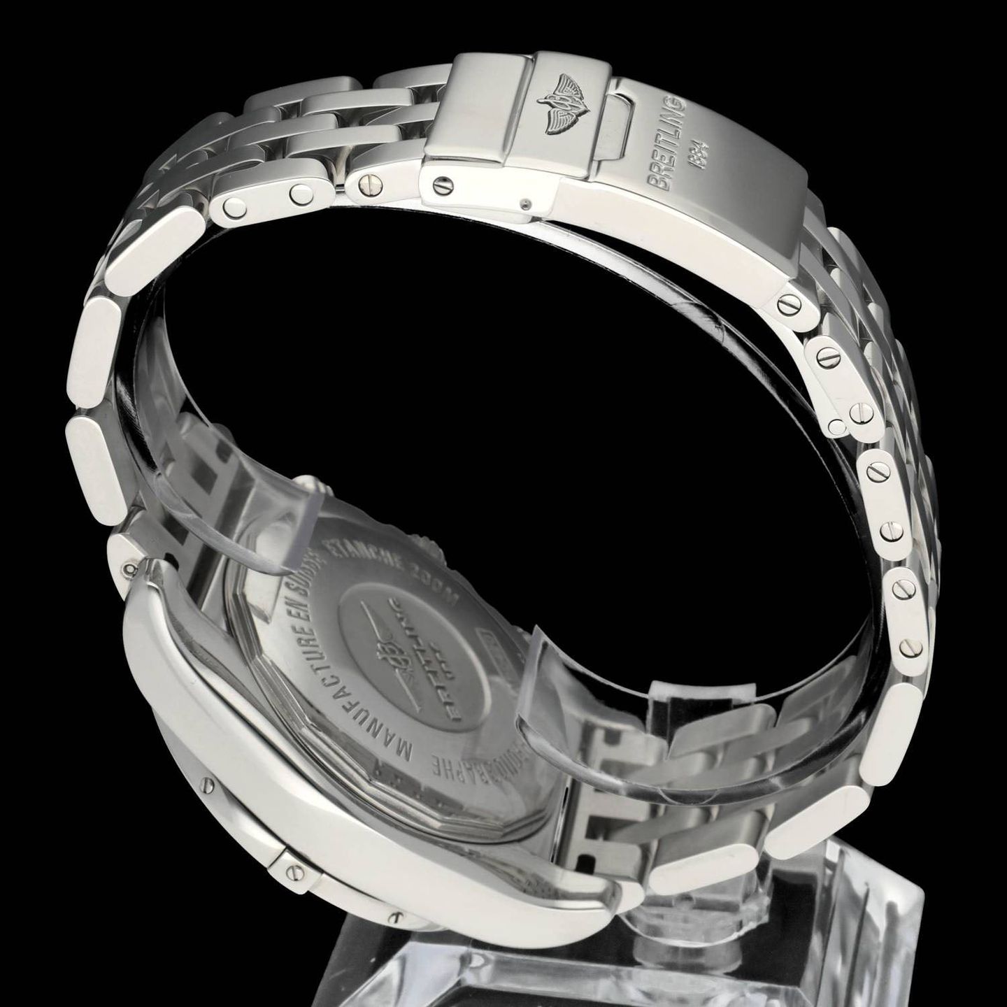 Breitling Chronomat 44 GMT AB0420 (2016) - Black dial 44 mm Steel case (8/8)