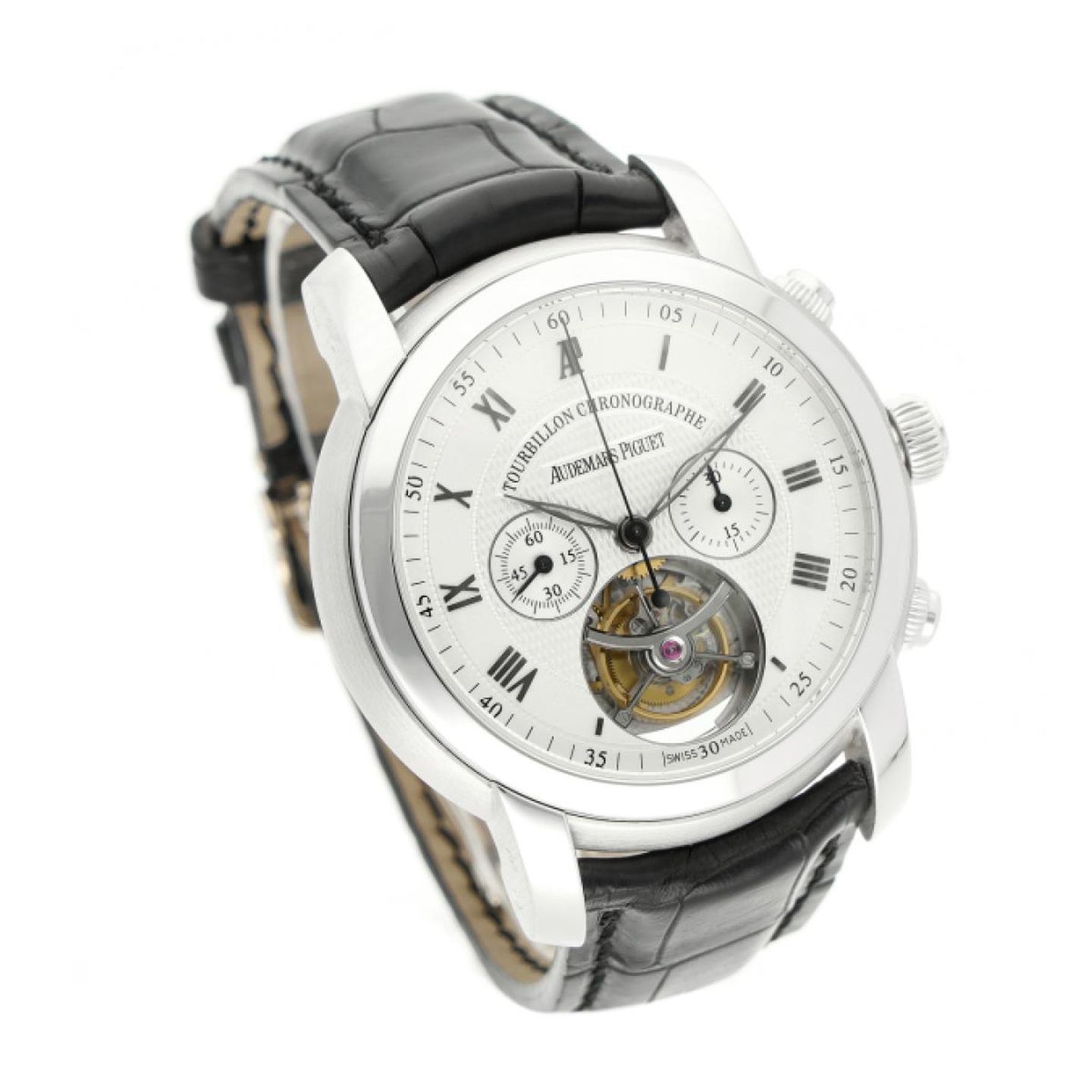 Audemars Piguet Jules Audemars 26010BC.OO.D002CR.01 (2011) - Silver dial 43 mm White Gold case (3/5)