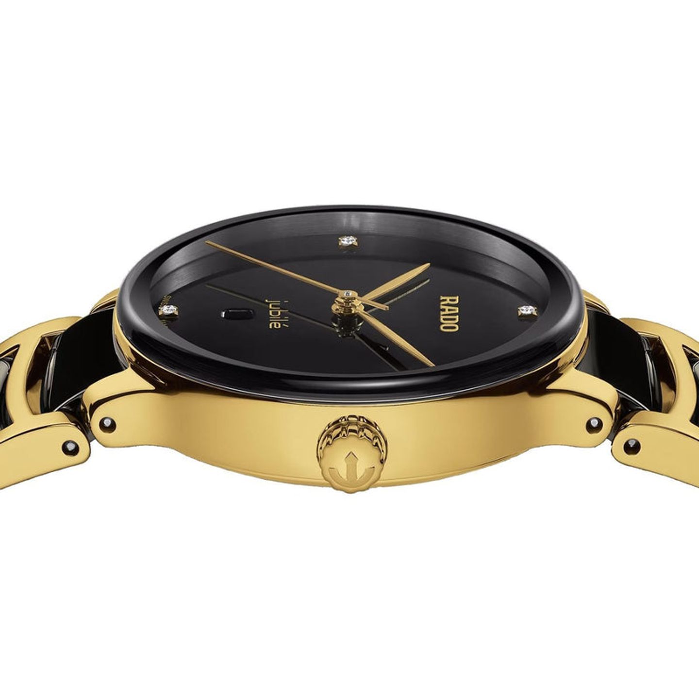 Rado Centrix R30025712 (2026) - Black dial 31 mm Steel case (3/4)