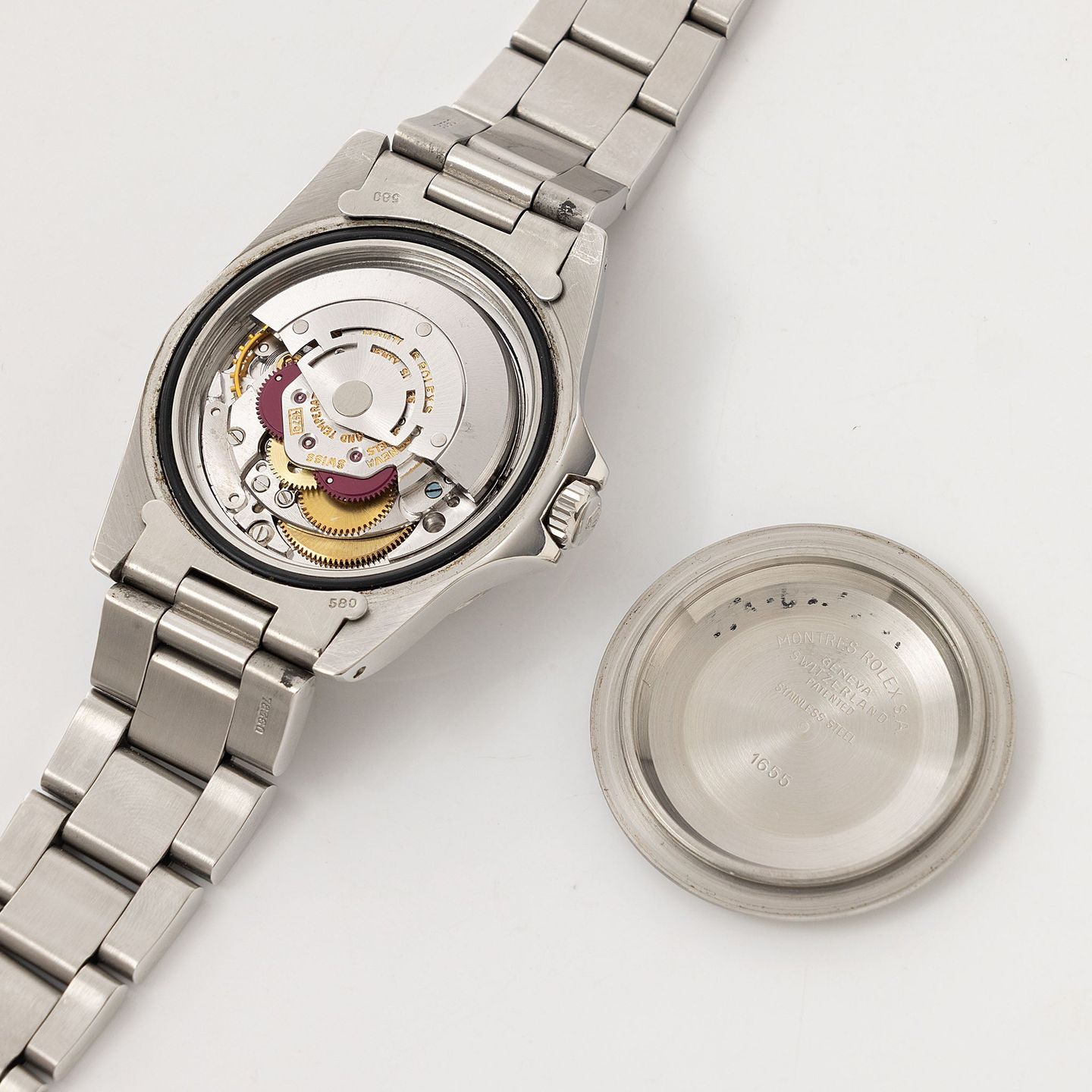 Rolex Explorer II 1655 (1977) - Black dial 40 mm Steel case (8/8)