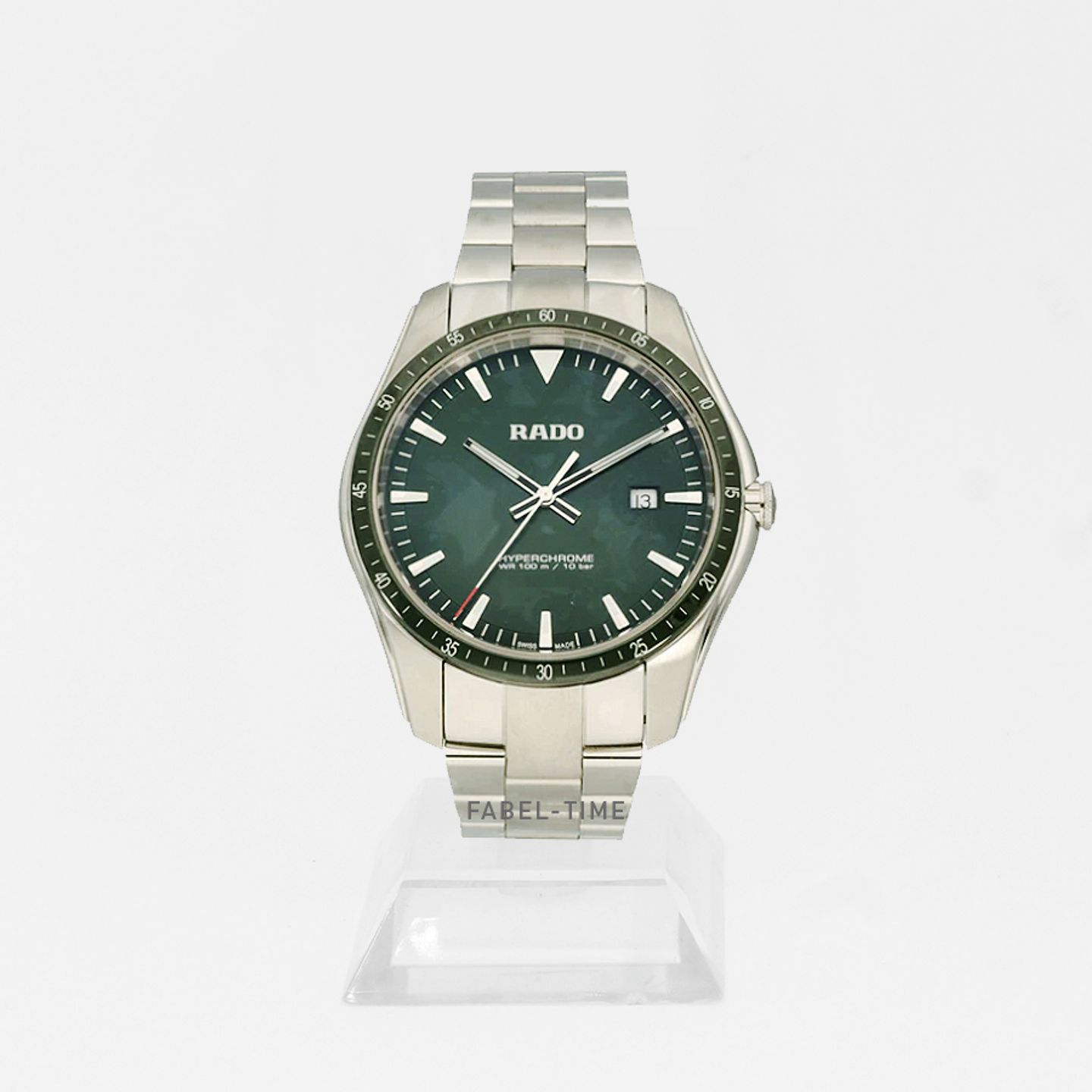 Rado HyperChrome R32502313 (2024) - Groen wijzerplaat 44mm Staal (1/1)