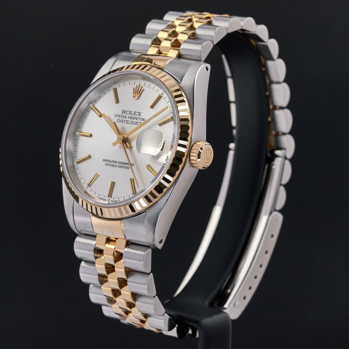 Rolex Datejust 36 16233 (1991) - 36 mm Gold/Steel case (4/7)