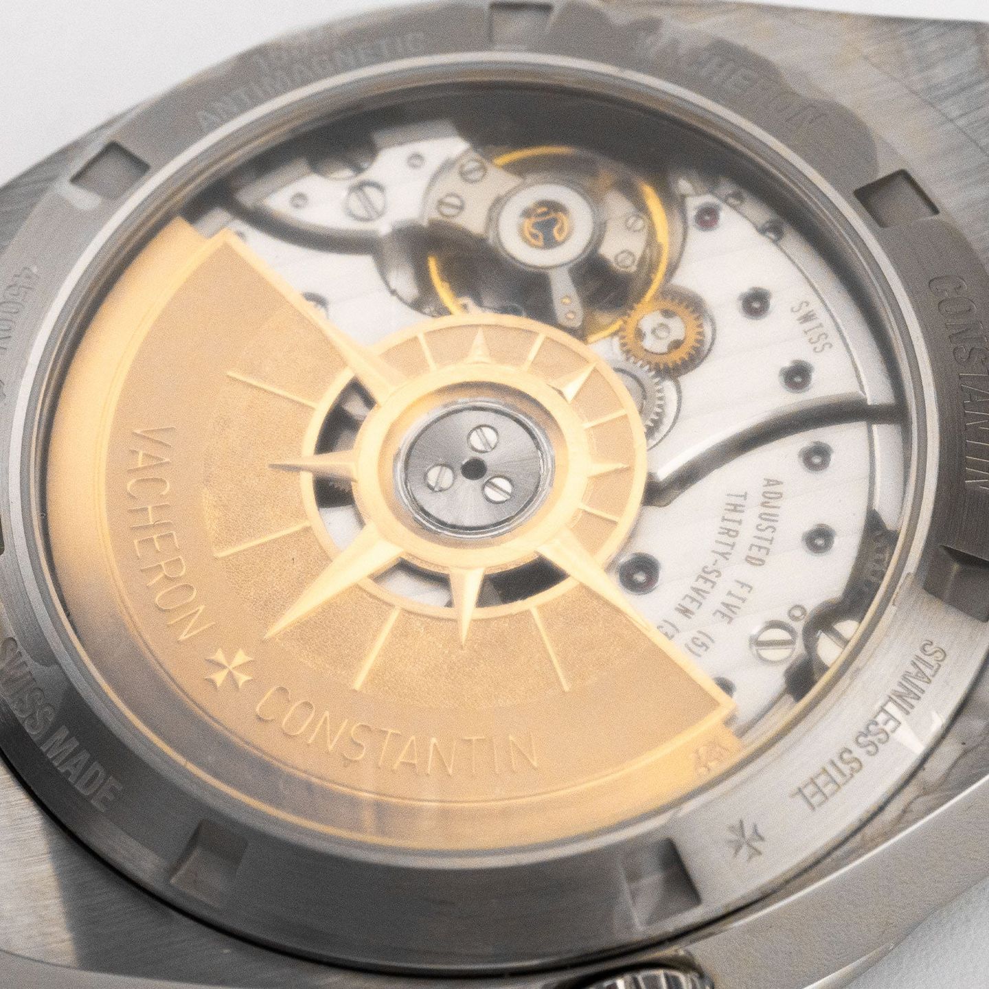 Vacheron Constantin Overseas 4500V/110A-B128 (Onbekend (willekeurig serienummer)) - Blauw wijzerplaat 42mm Staal (5/6)