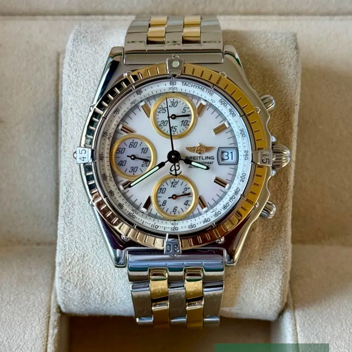Breitling Chronomat D13050 (1998) - 39mm Staal (1/5)
