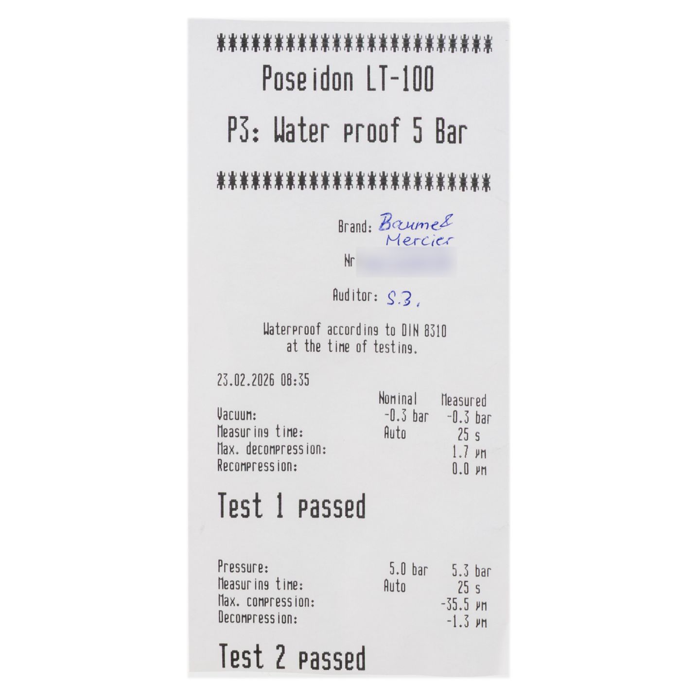 Baume & Mercier Capeland MV045221 (1999) - Beige wijzerplaat 39mm Staal (5/8)