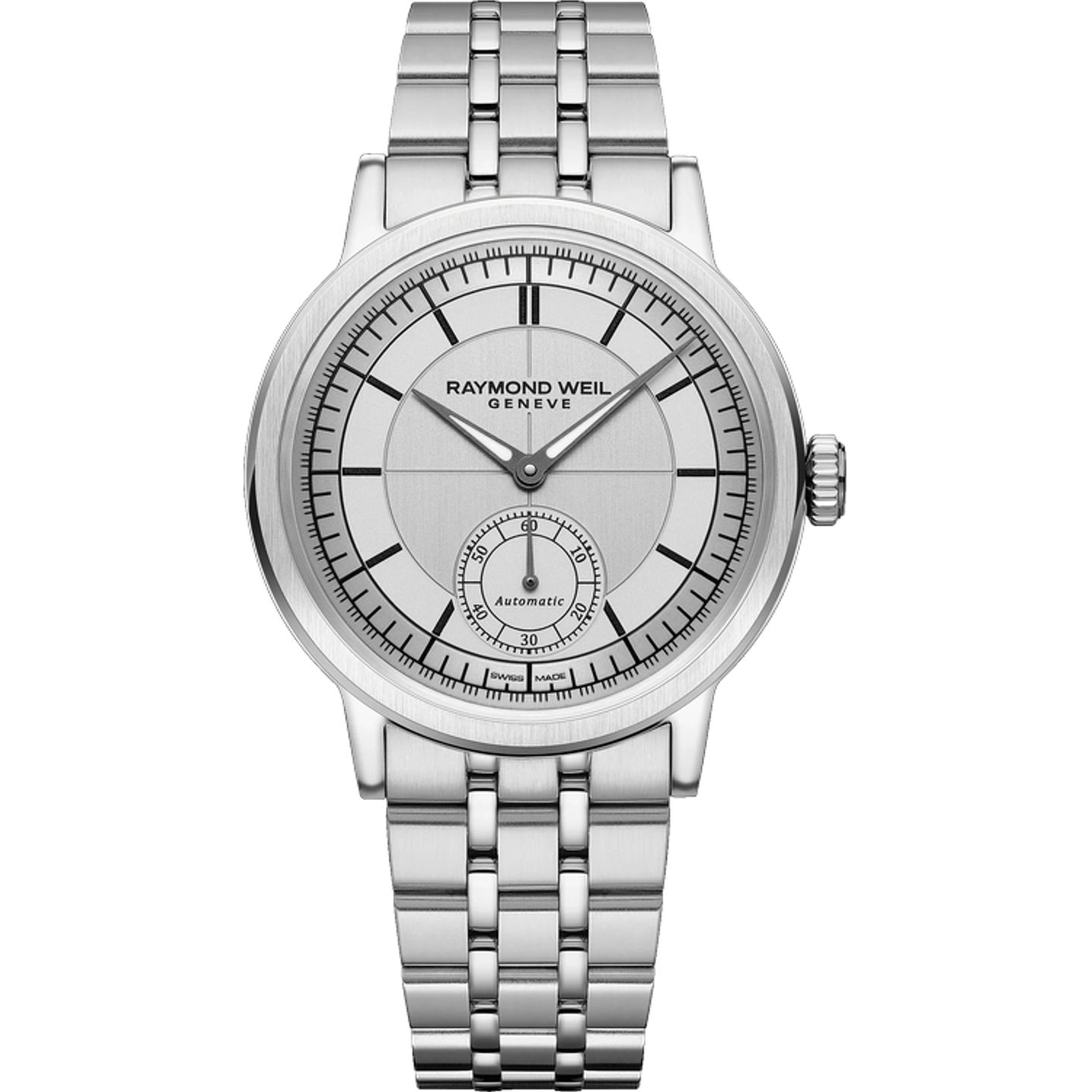 Raymond Weil Millesime 2930-ST-65001 (2026) - Zilver wijzerplaat 39mm Staal (1/1)
