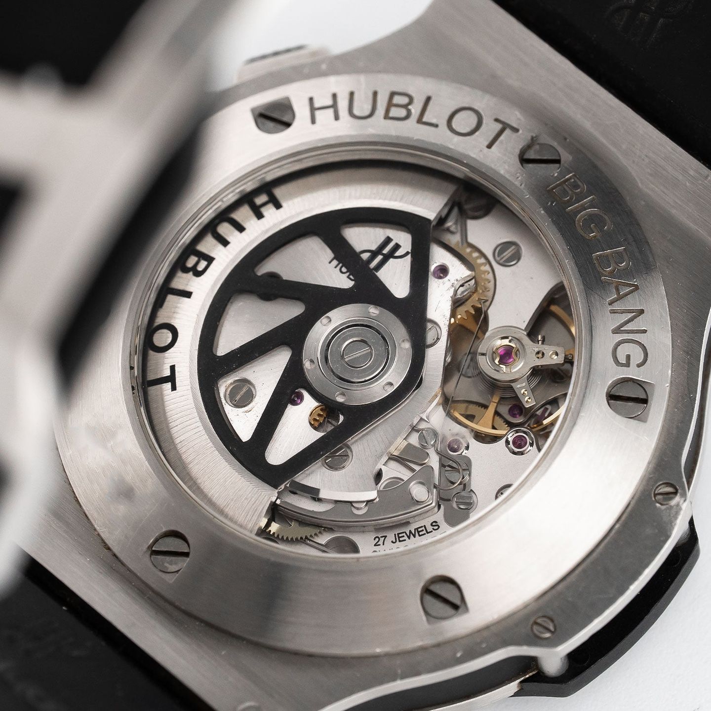 Hublot Big Bang 44 mm 301.SM.1770.RX (Unknown (random serial)) - Black dial 45 mm Steel case (5/6)