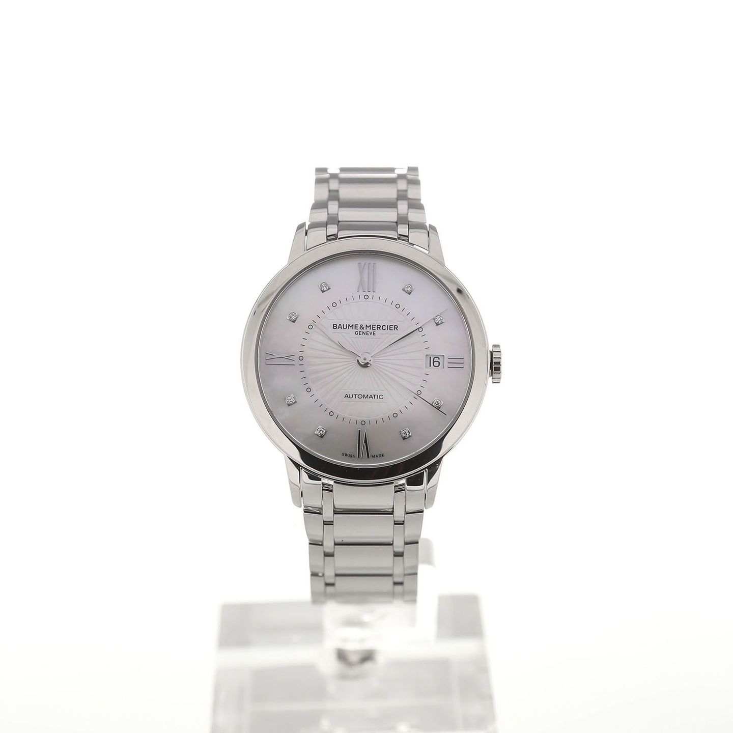 Baume & Mercier Classima M0A10221 (2024) - Silver dial 37 mm Steel case (2/3)