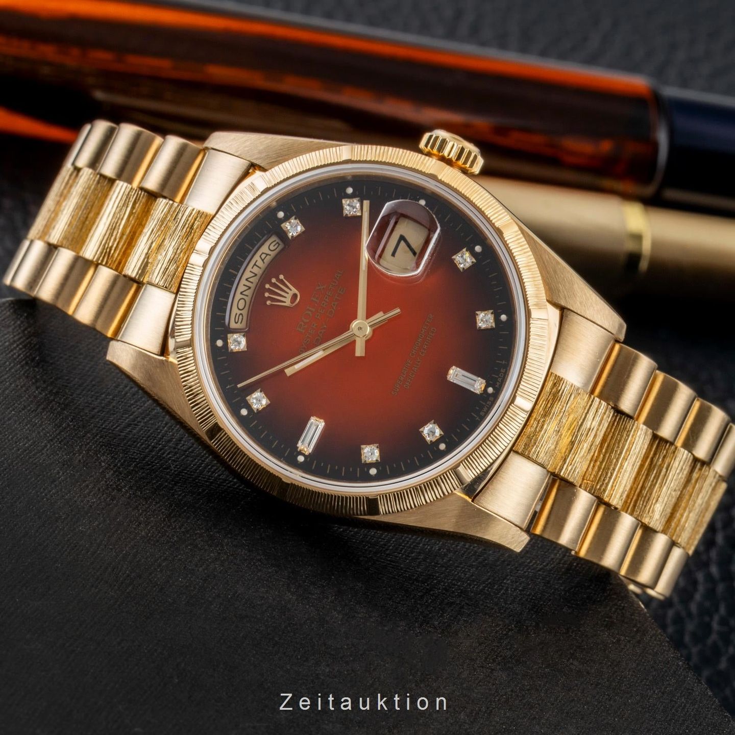 Rolex Day-Date 36 18248 (1989) - 36 mm Yellow Gold case (2/8)