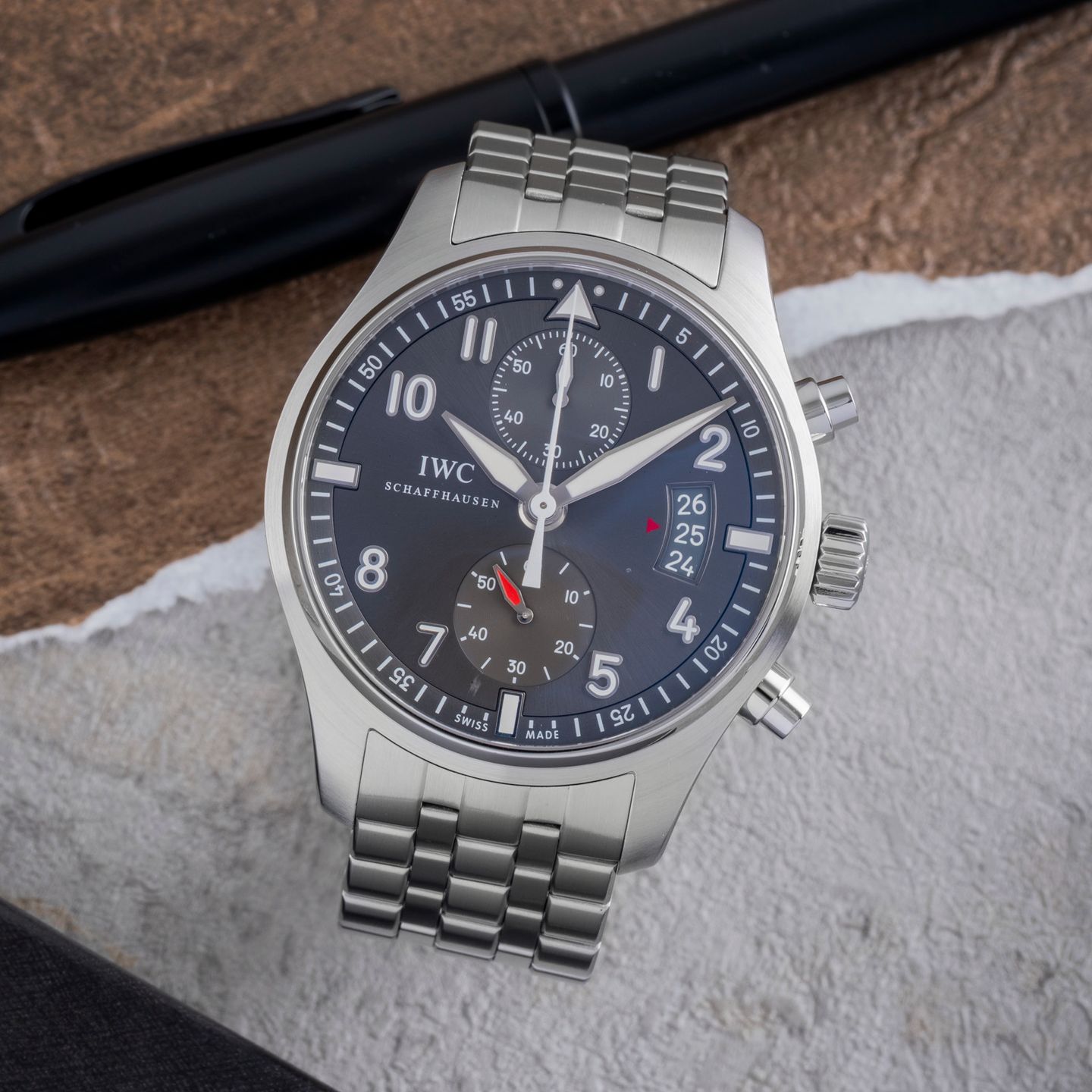 IWC Pilot Spitfire Chronograph IW387804 - (1/8)
