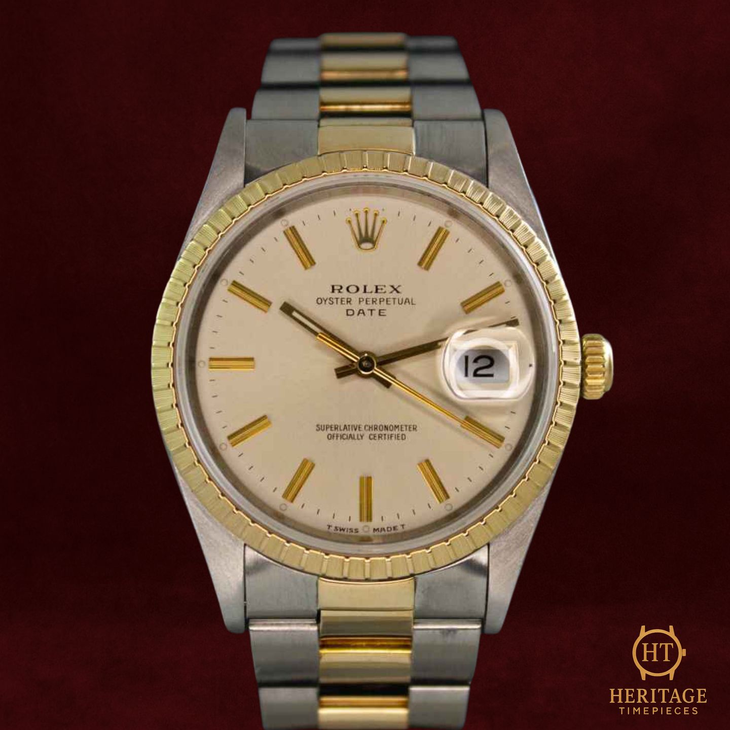 Rolex Oyster Perpetual Date 15223 - (2/7)