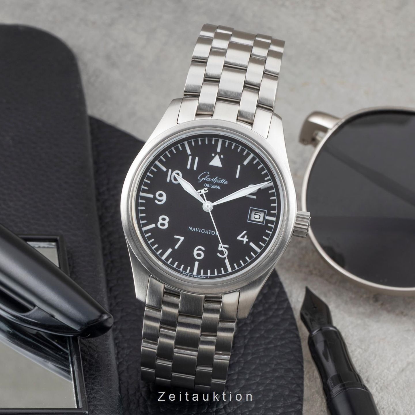 Glashütte Original Navigator 1-10-33-07-07-04 - (3/8)